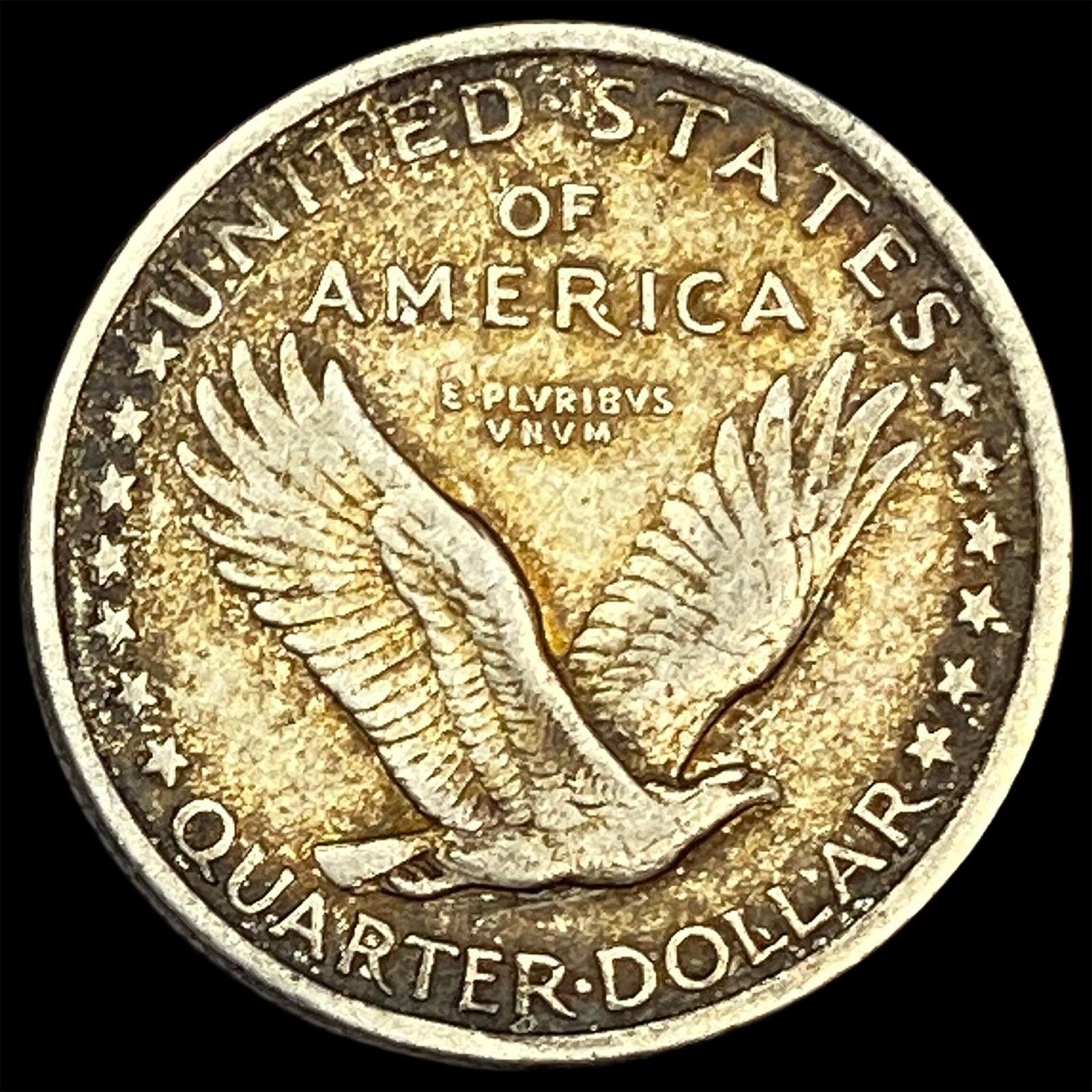 1917 Type 1 Standing Liberty Quarter ABOUT UNCIRCULATED - 2