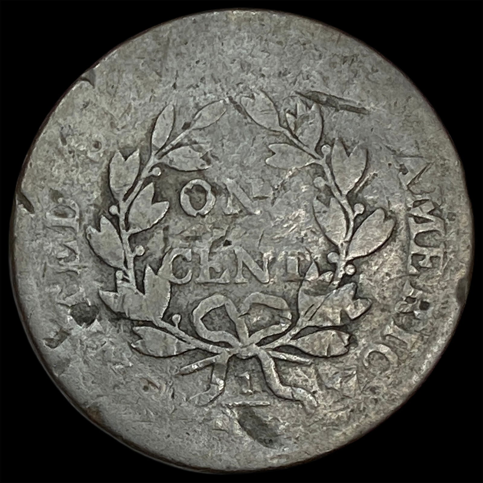 1798 Draped Bust Large Cent NICELY CIRCULATED - 2