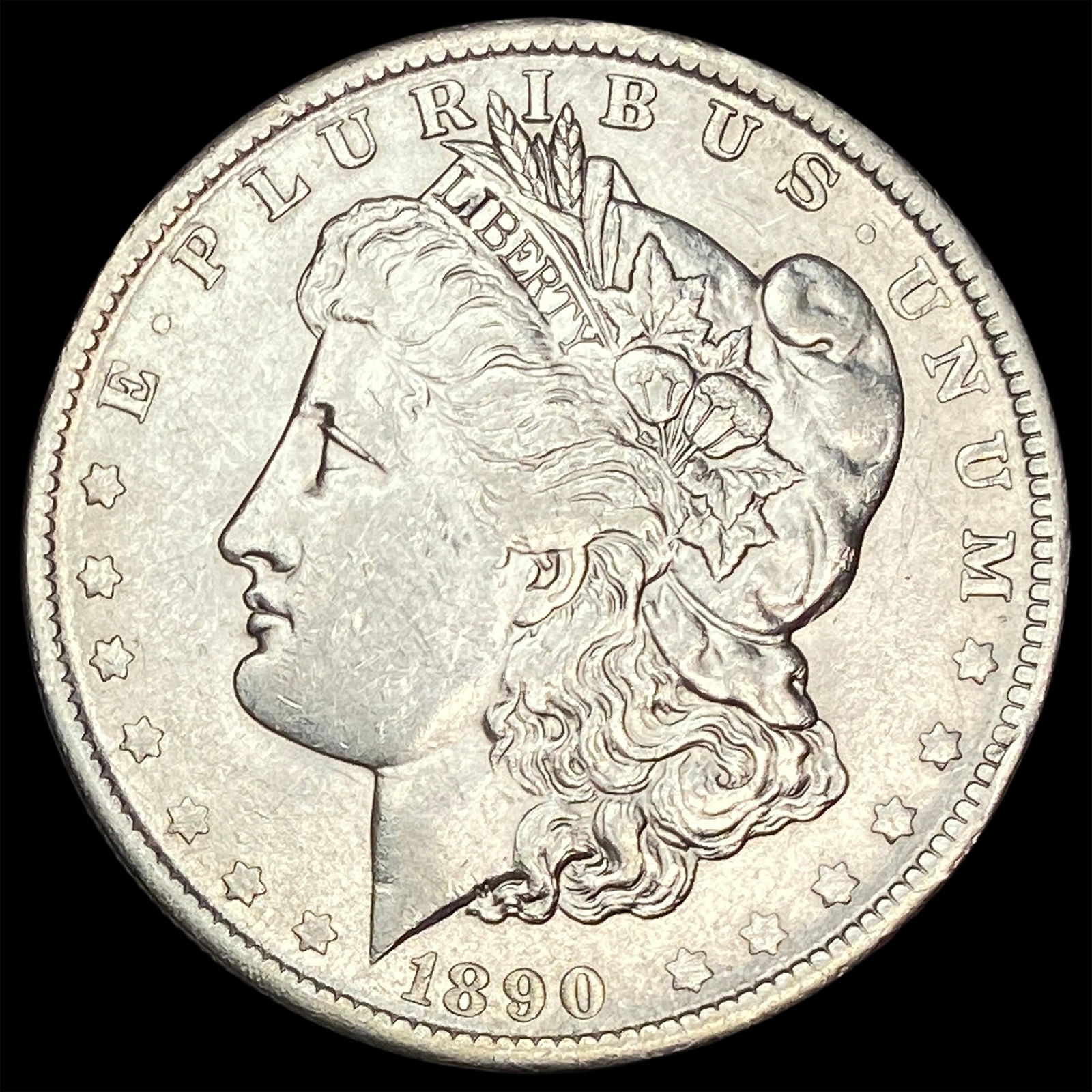 1890-O Silver Morgan Dollar CHOICE AU (1 of 2)