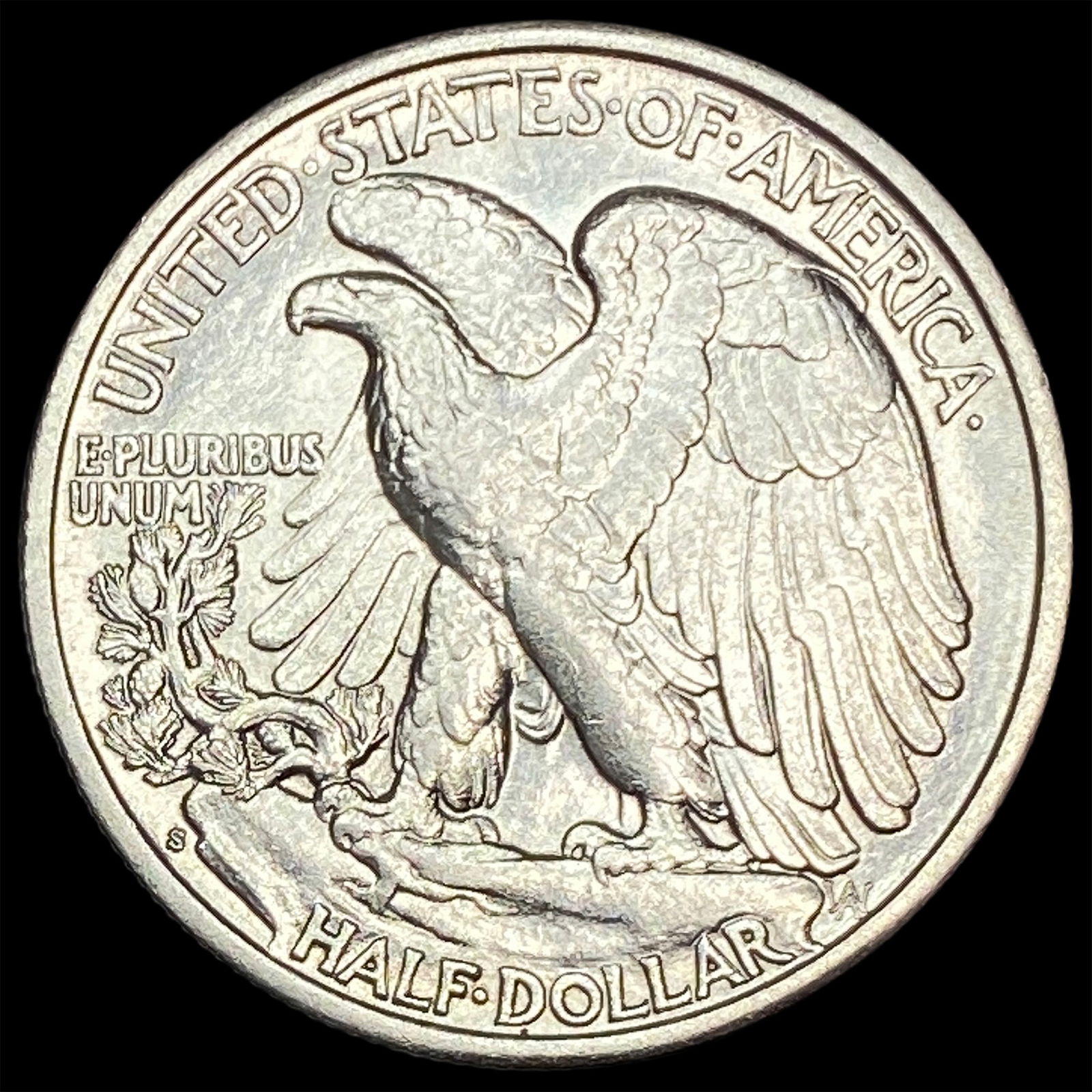 1940-S Silver Walking Liberty Half Dollar UNCIRCULATED - 2