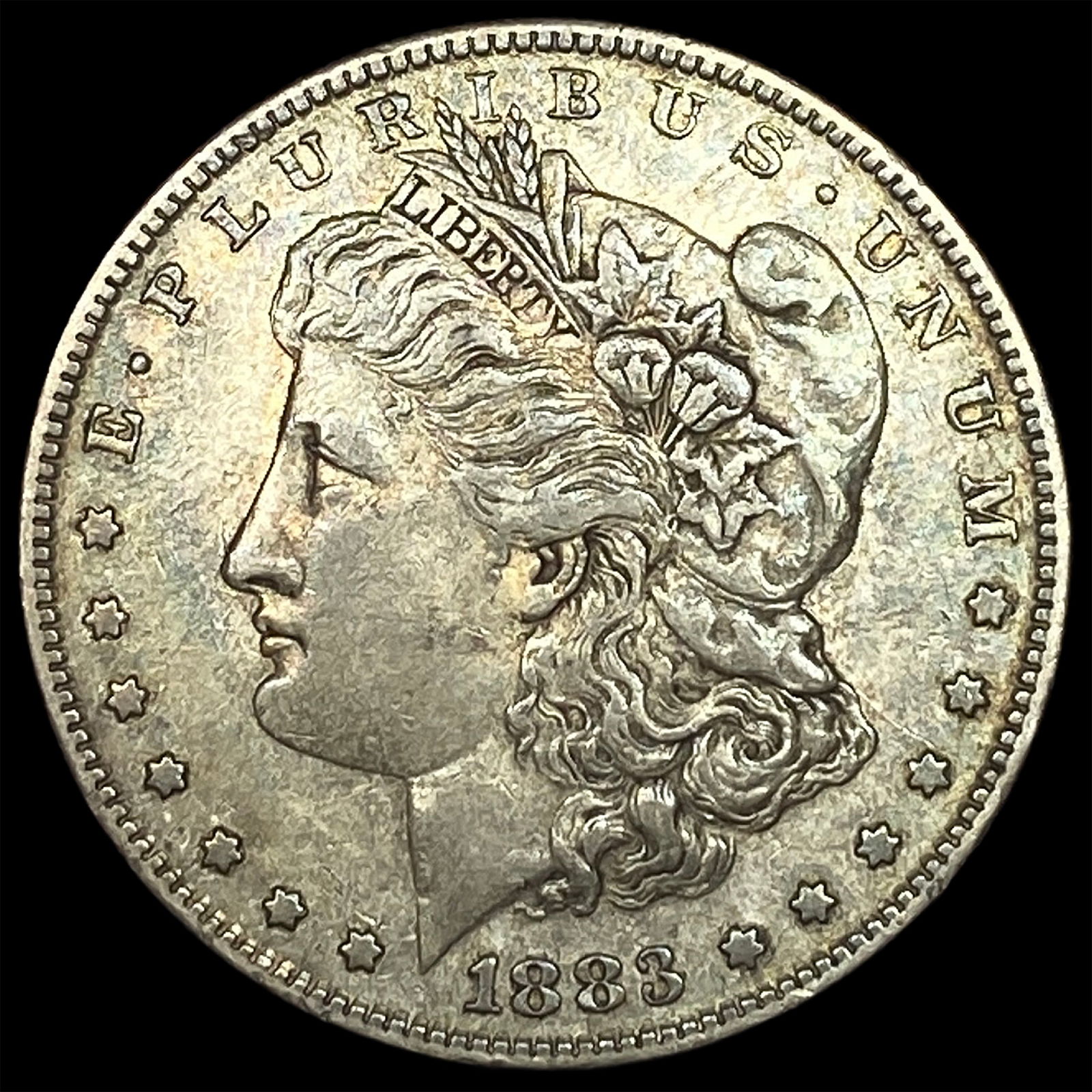 1883-S Silver Morgan Dollar CLOSELY UNCIRCULATED (1 of 2)