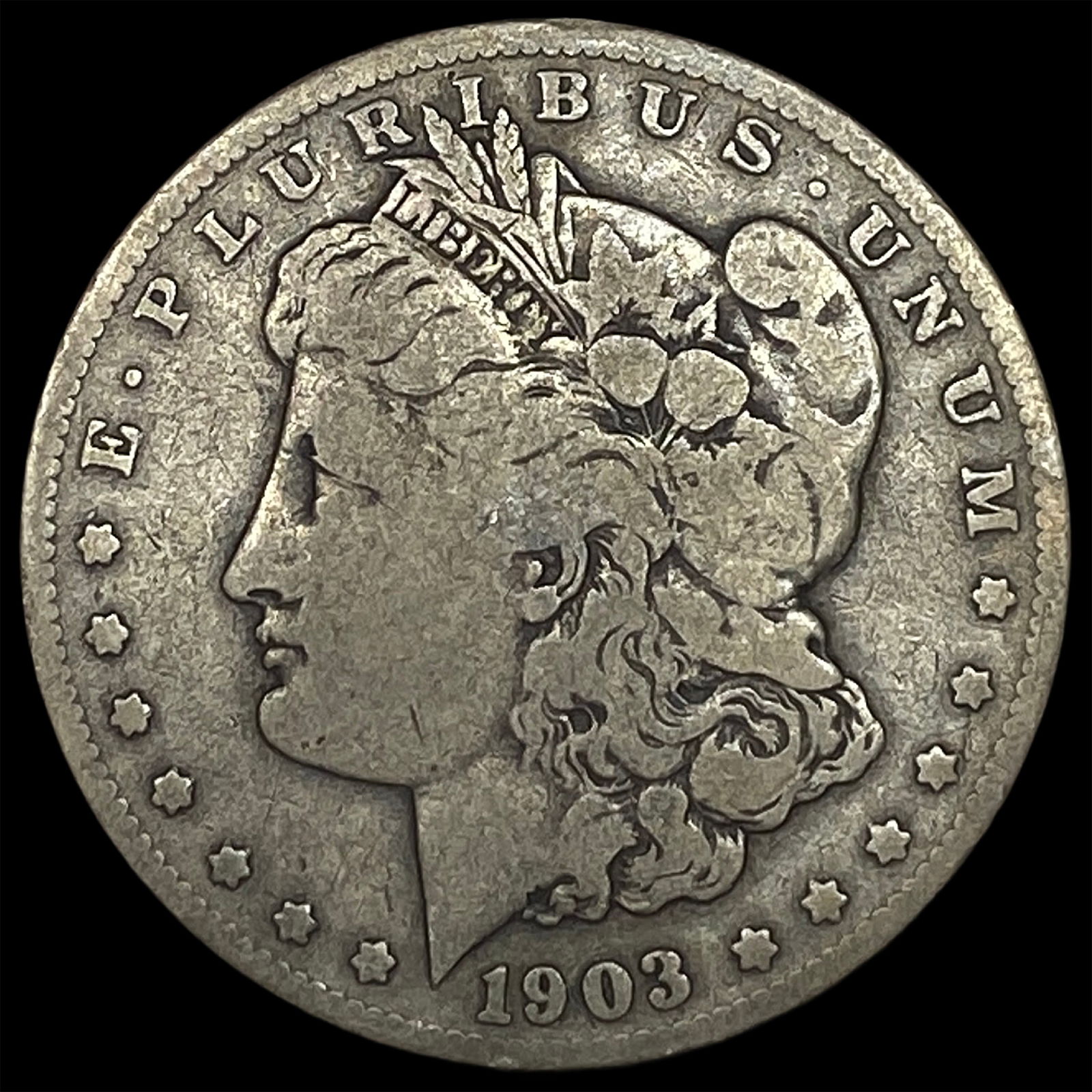 1903-S Silver Morgan Dollar NICELY CIRCULATED: 1903-S Silver Morgan Dollar NICELY CIRCULATED