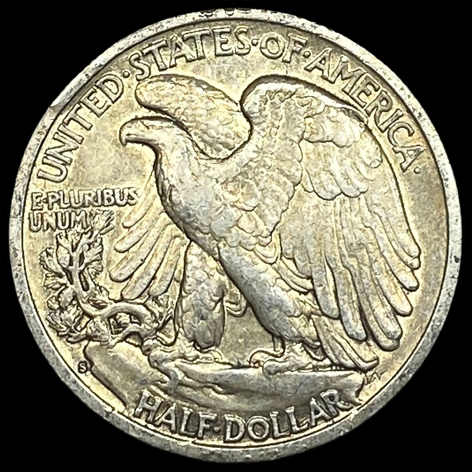 1937-S Silver Walking Liberty Half Dollar CLOSELY UNCIRCULATED - 2