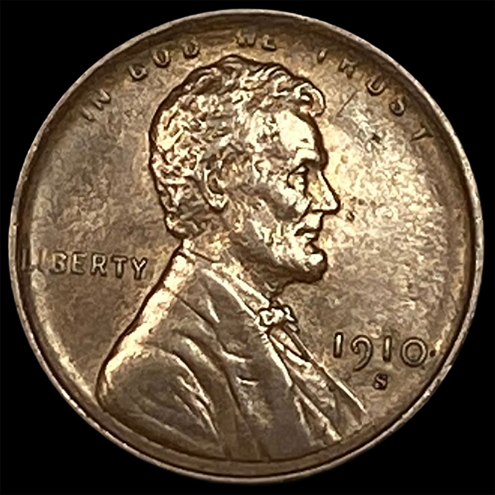 1910-S Lincoln Wheat Cent CLOSELY UNCIRCULATED (1 of 2)