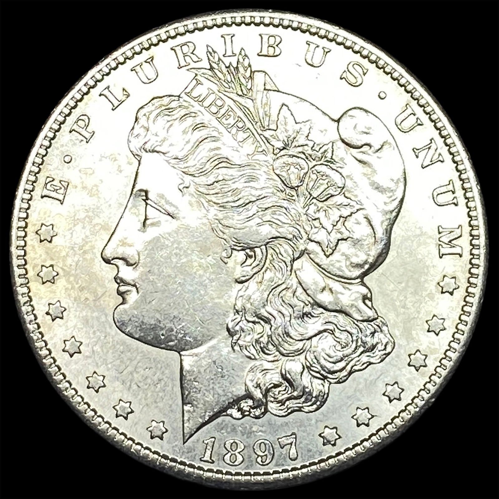 1897-S Silver Morgan Dollar UNCIRCULATED: 1897-S Silver Morgan Dollar UNCIRCULATED