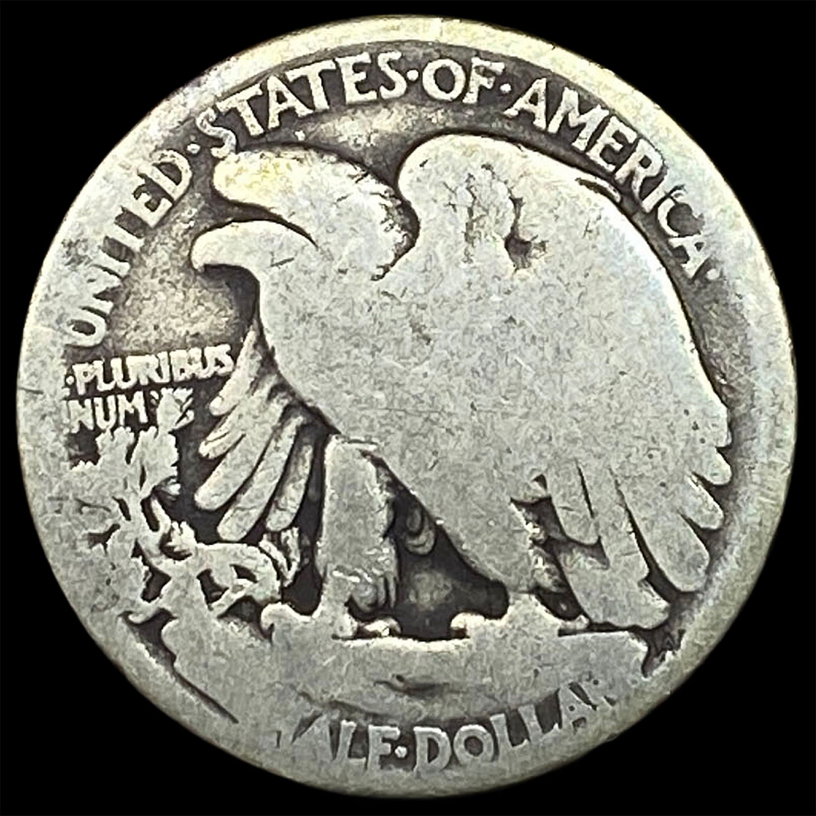 Walking Liberty Half Dollar 1917. NICELY CIRCULATED - 2