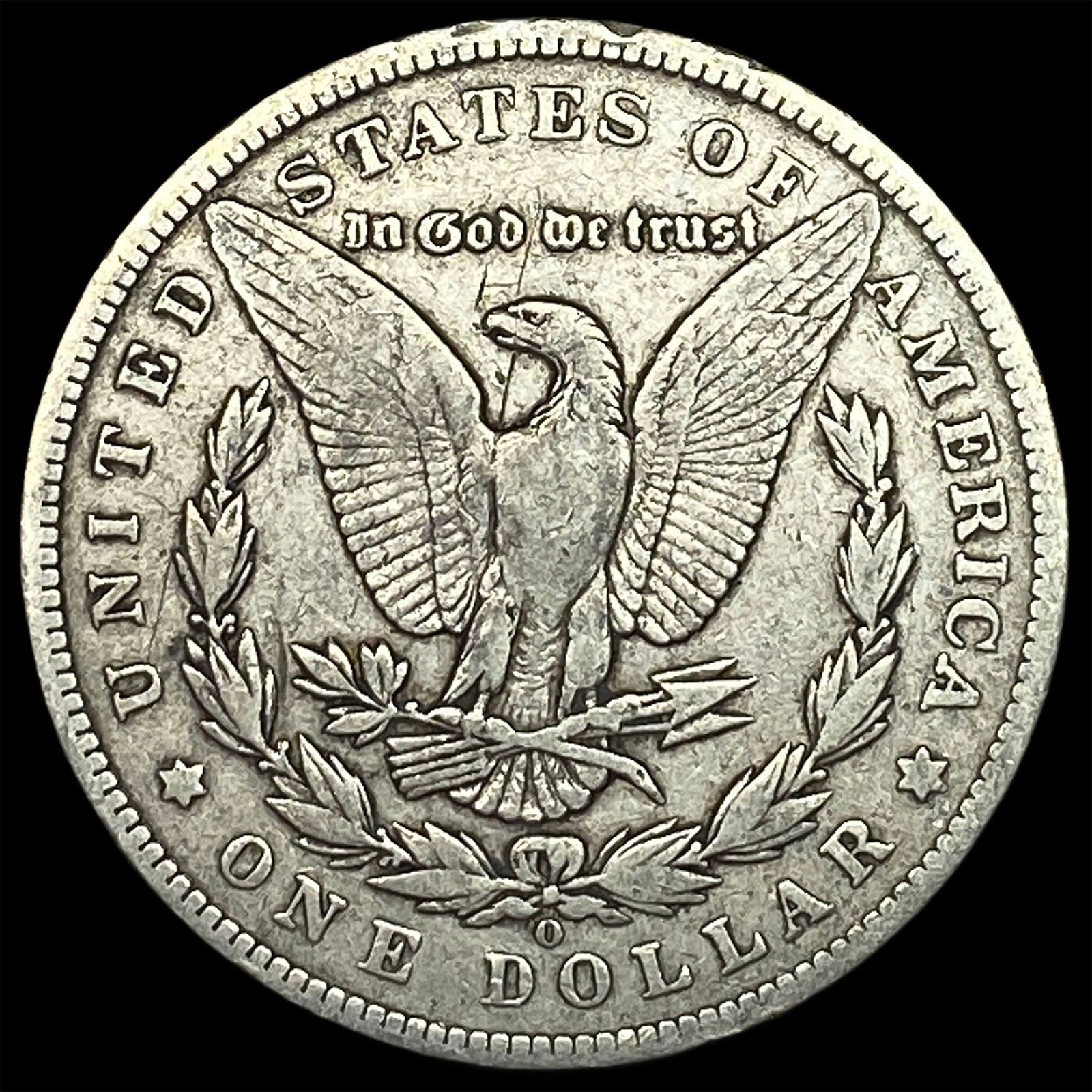 1896-O Silver Morgan Dollar LIGHTLY CIRCULATED - 2