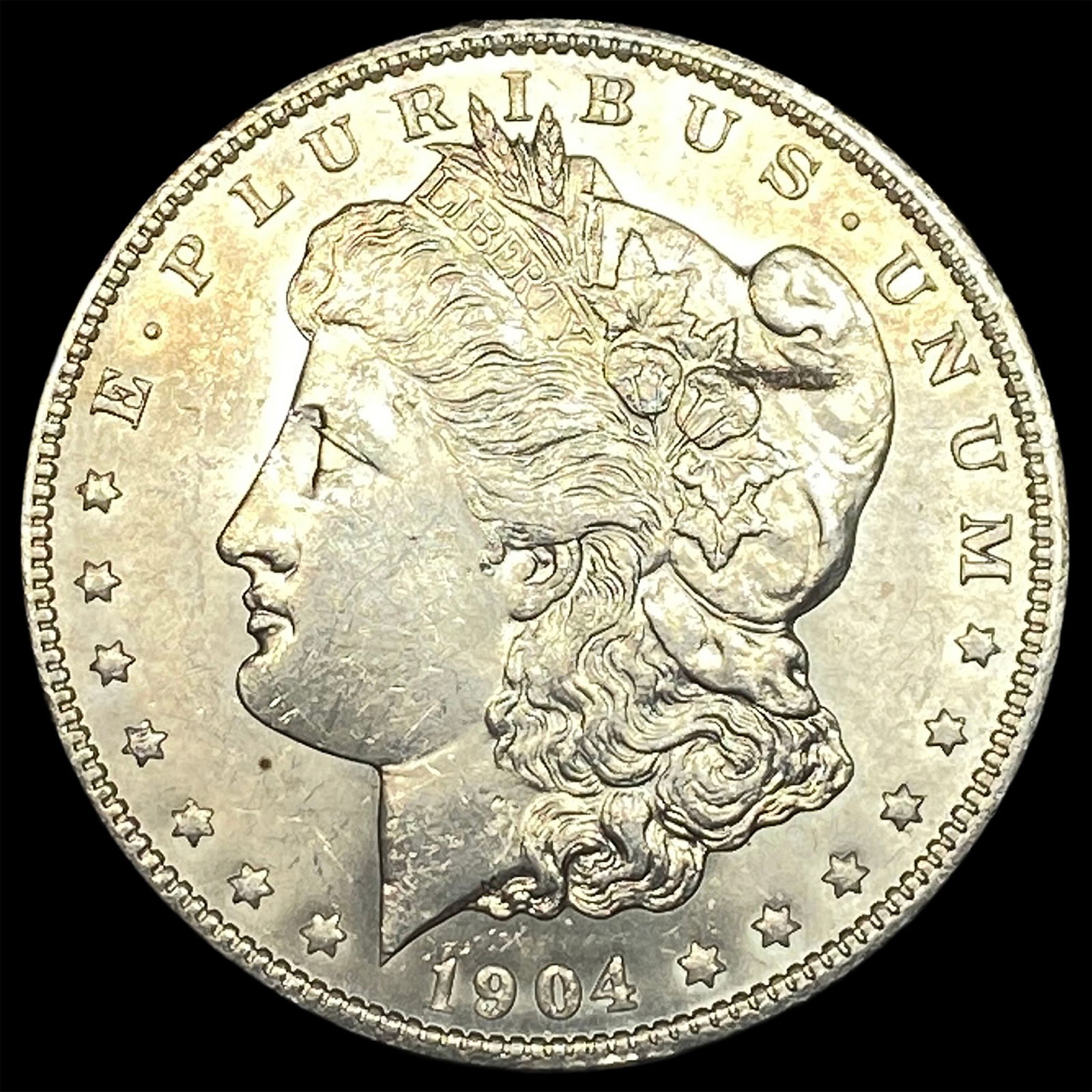 1904-O Silver Morgan Dollar CHOICE BU (1 of 2)