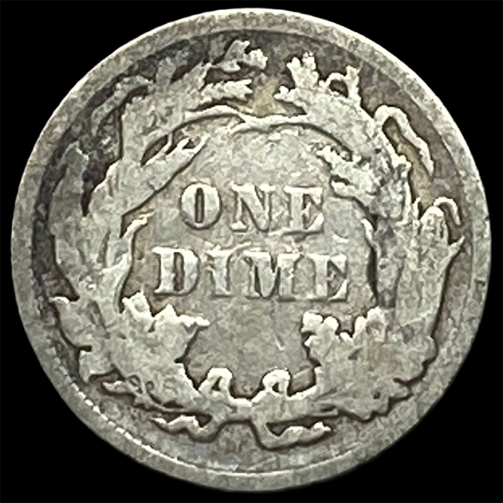 1887 Seated Liberty Dime LIGHTLY CIRCULATED - 2