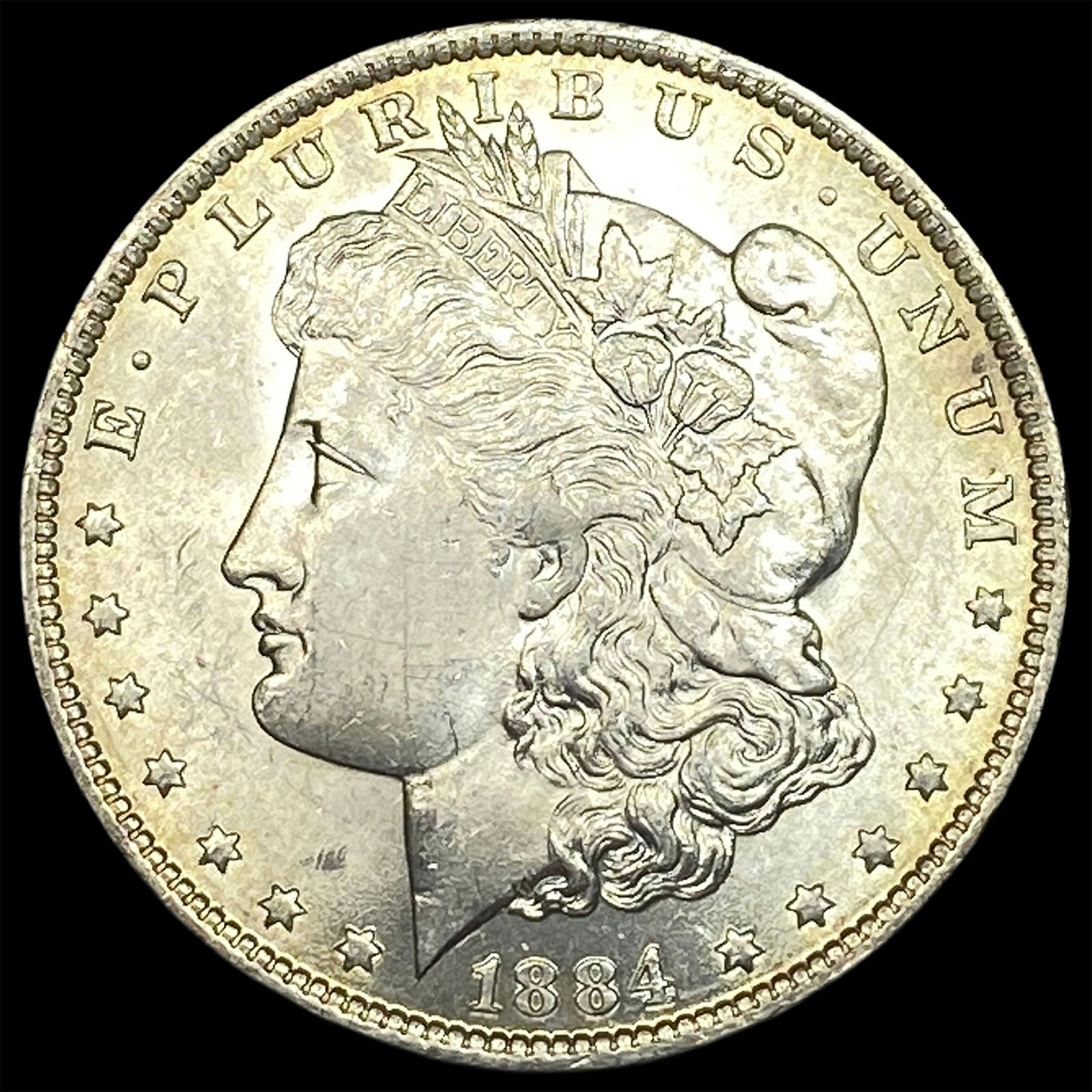 1884-O Silver Morgan Dollar CHOICE BU (1 of 2)