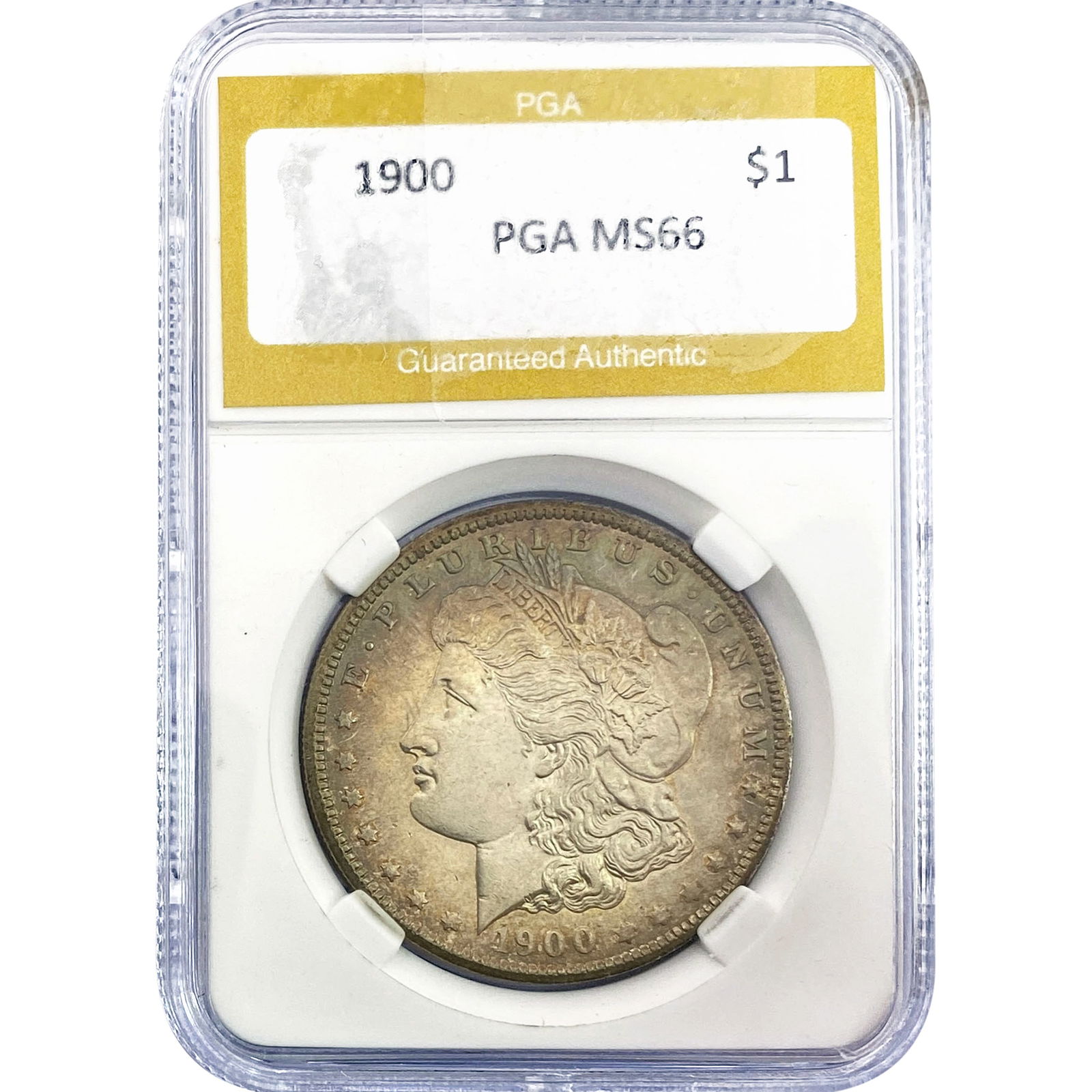 1900 Morgan Silver Dollar PGA MS66: 1900 Morgan Silver Dollar PGA MS66