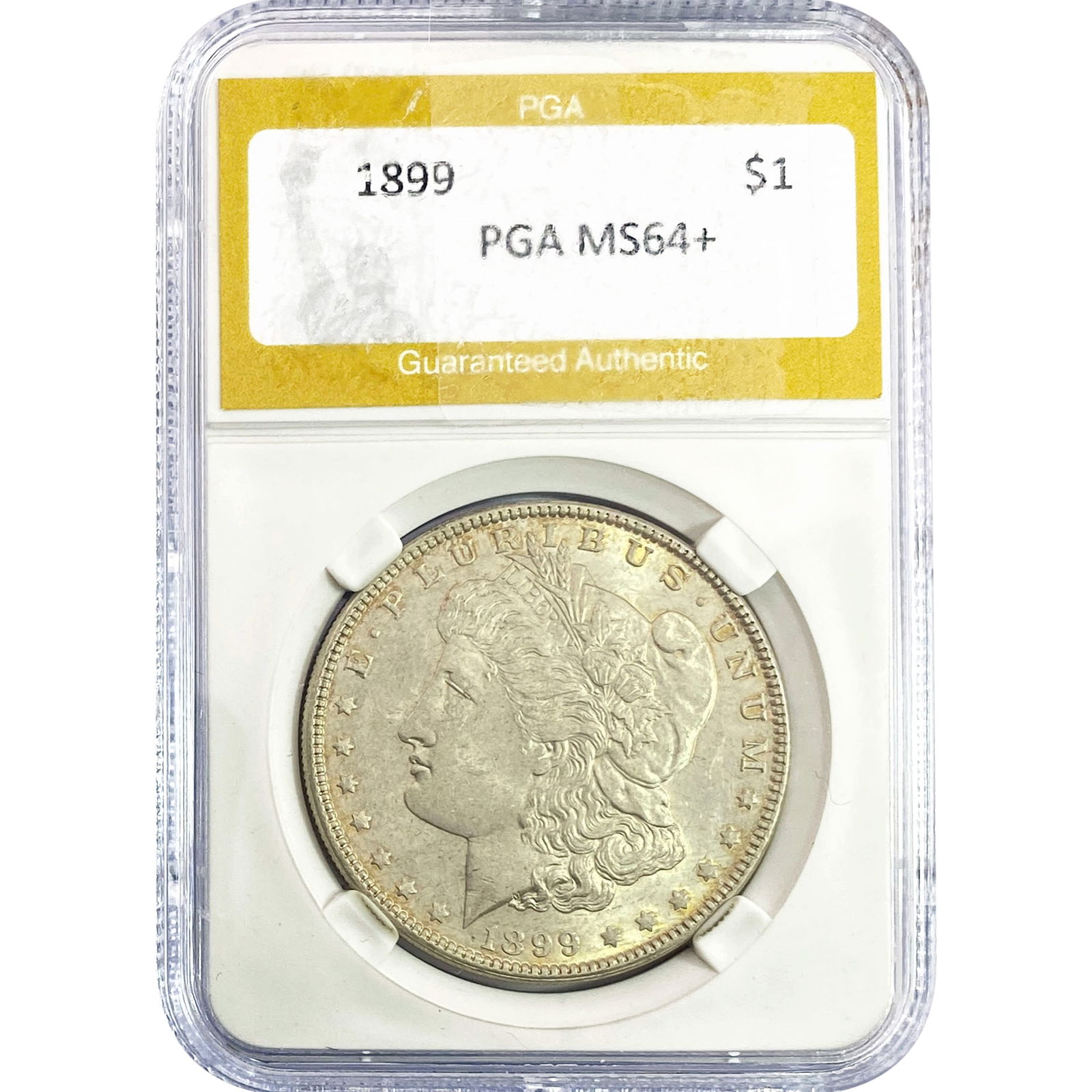 1899 Morgan Silver Dollar PGA MS64+: 1899 Morgan Silver Dollar PGA MS64+