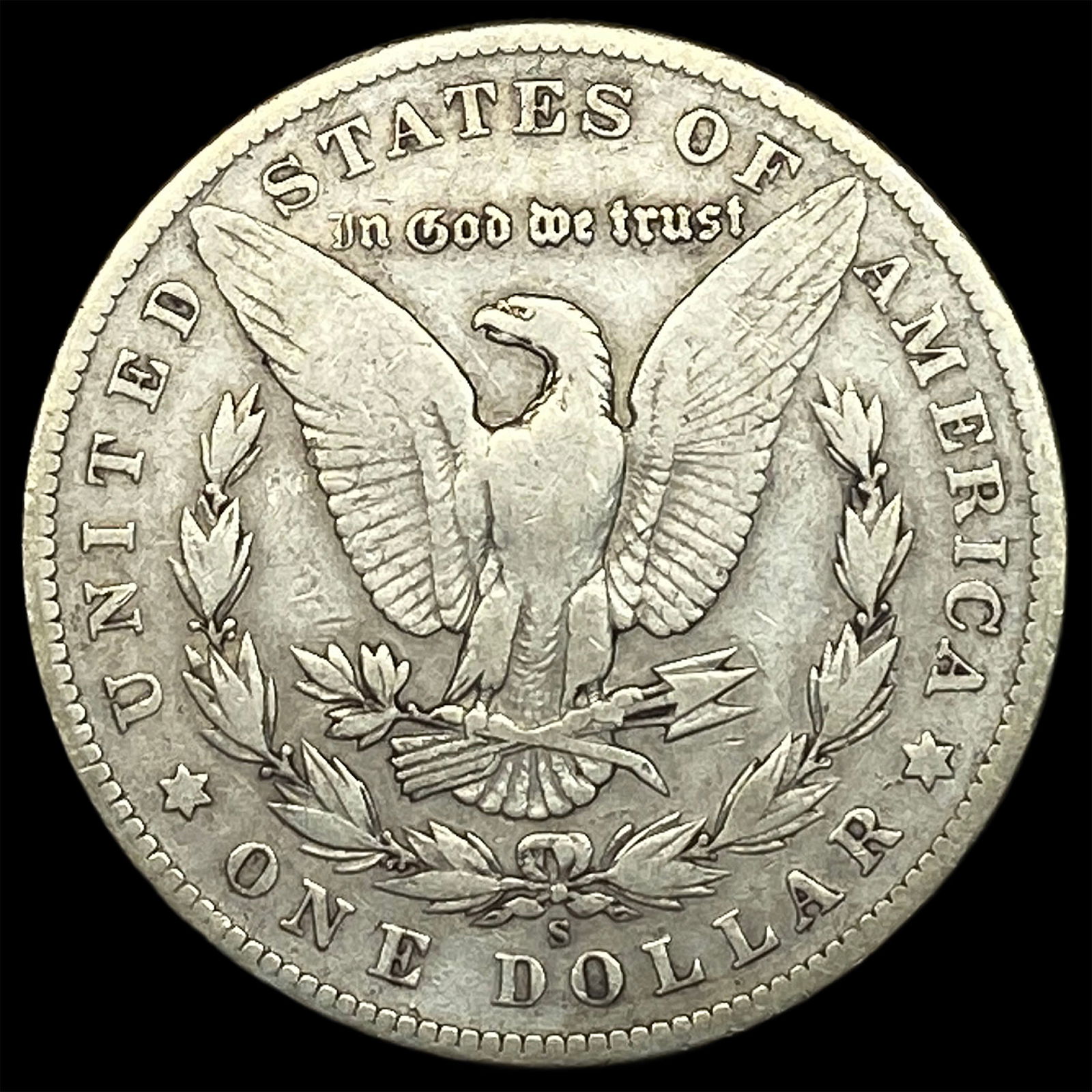 1904-S Silver Morgan Dollar LIGHTLY CIRCULATED - 2