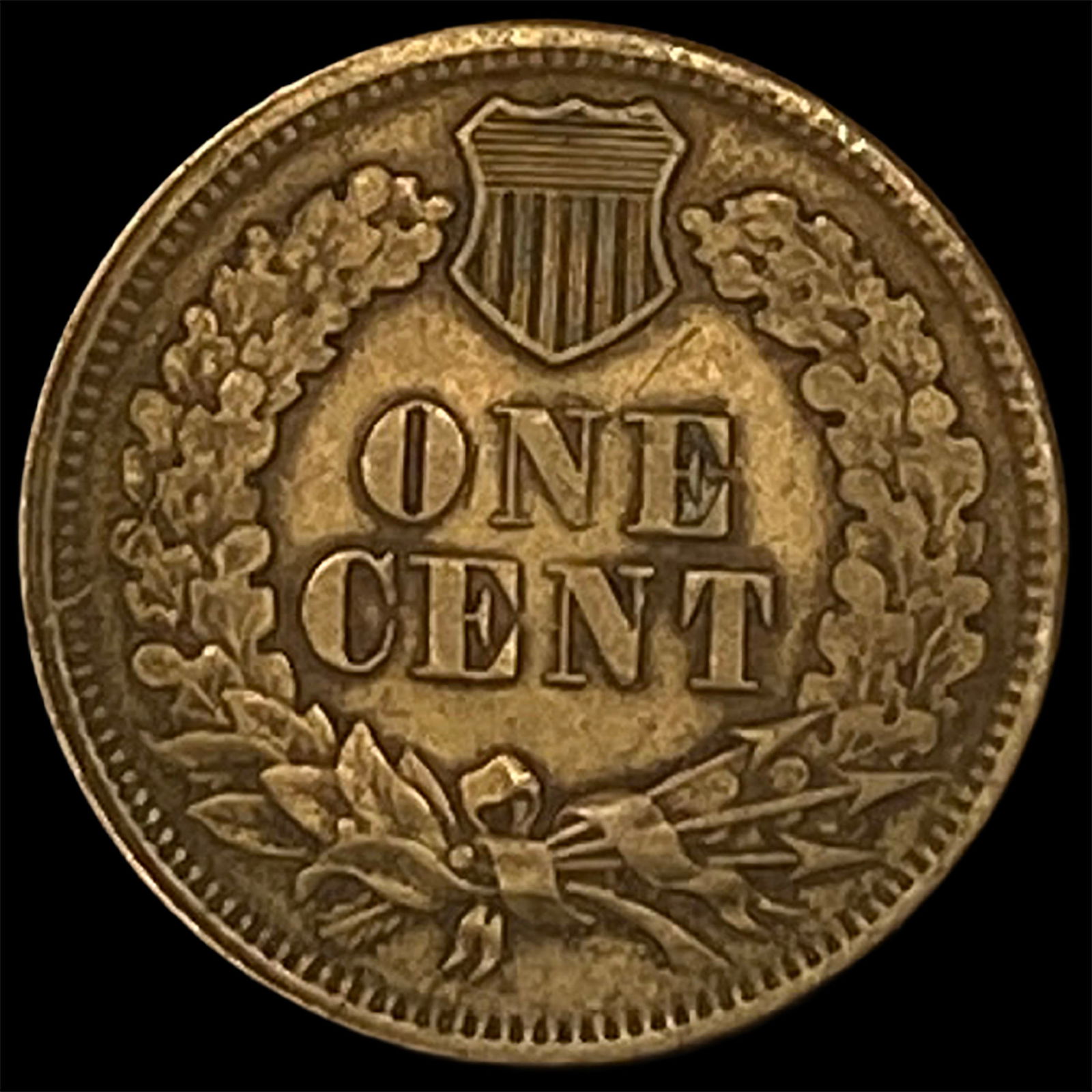 1863 Copper-Nickel Indian Head Cent CLOSELY UNCIRCULATED - 2