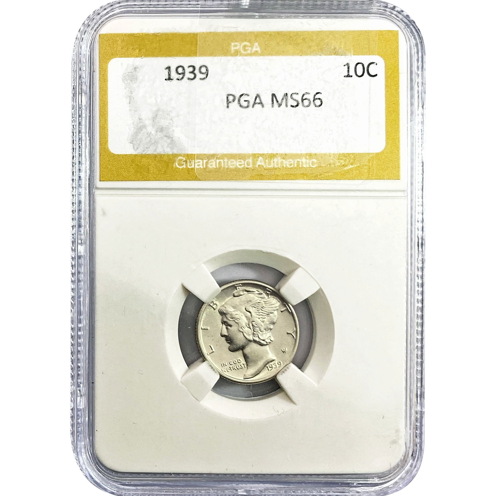 1939 Mercury Silver Dime PGA MS66 (1 of 2)