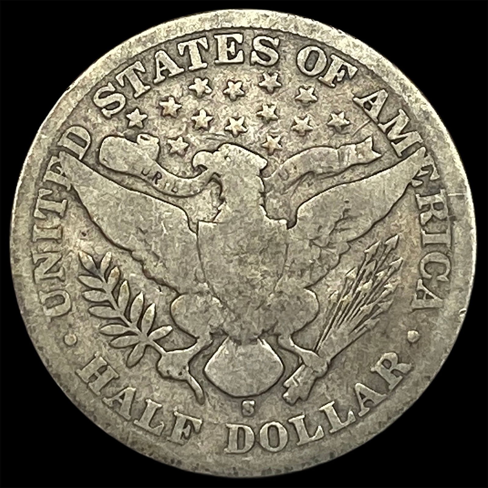 1904-S Silver Barber Half Dollar NICELY CIRCULATED - 2