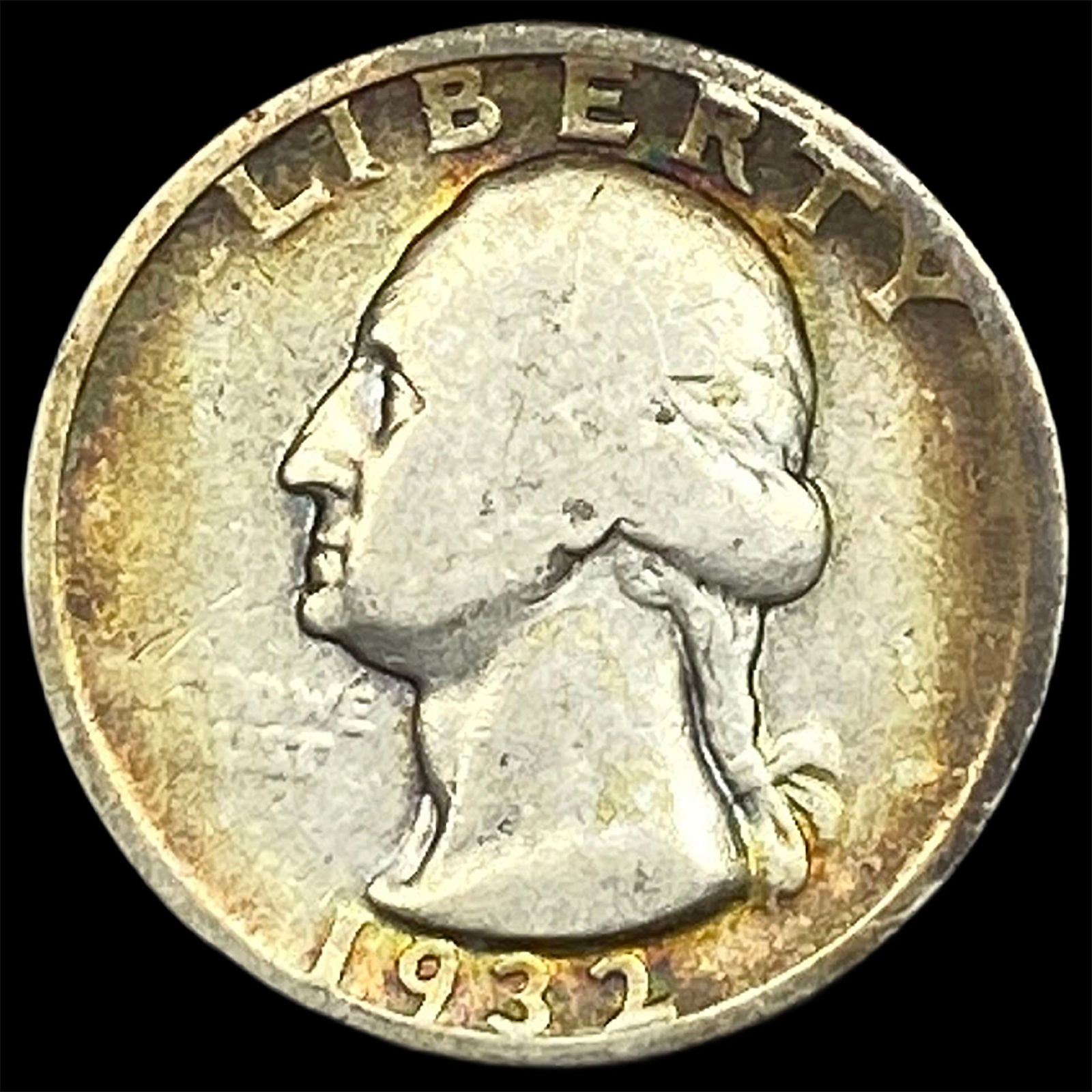1932-D Silver Washington Quarter NICELY CIRCULATED (1 of 2)