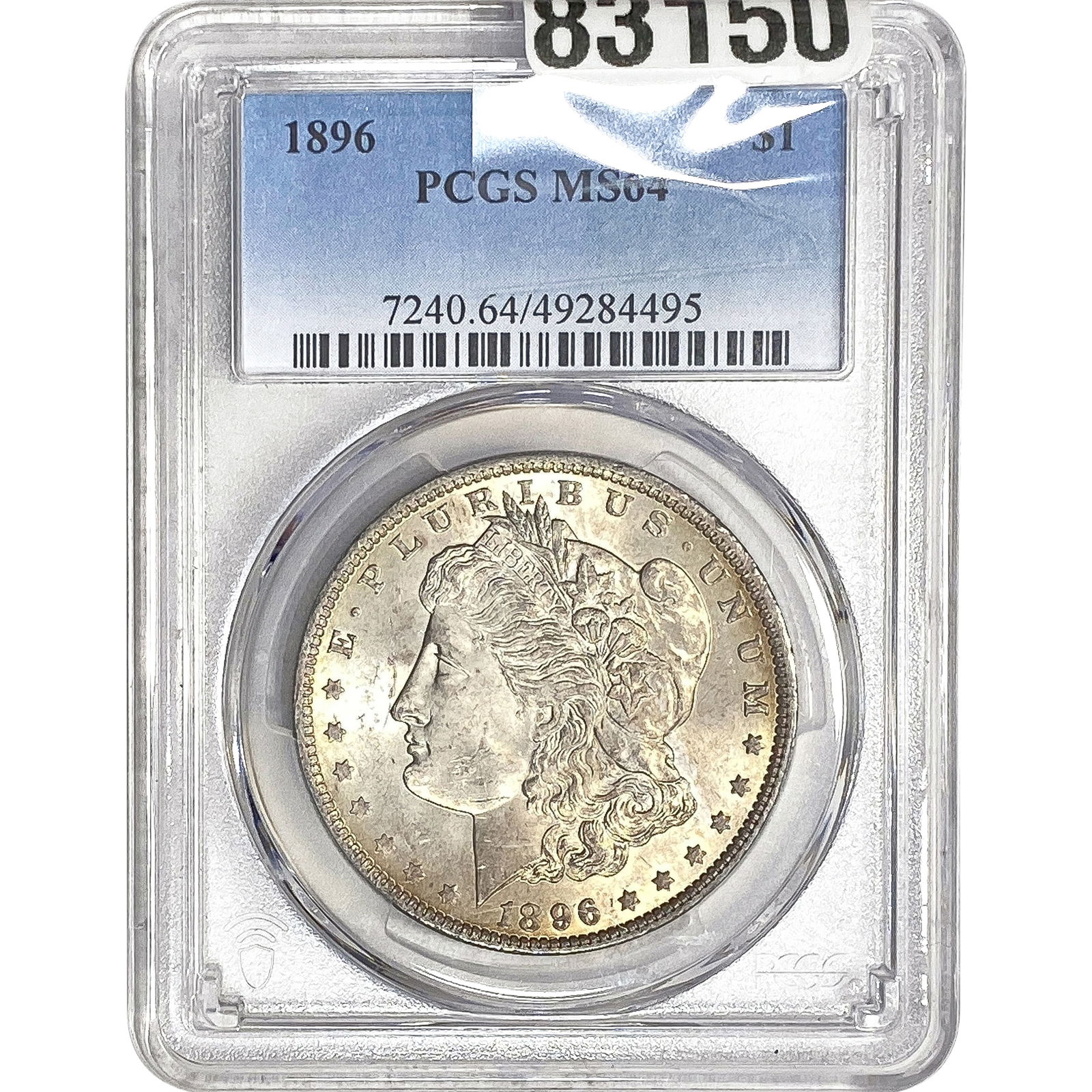 1896 Morgan Silver Dollar PCGS MS64 (1 of 2)