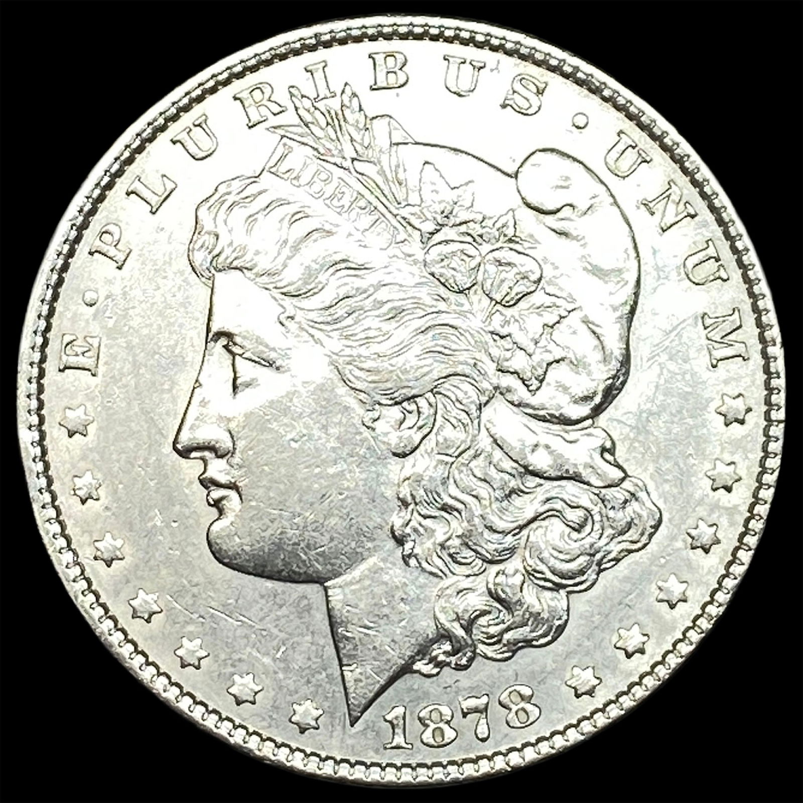1878-S Silver Morgan Dollar UNCIRCULATED: 1878-S Silver Morgan Dollar UNCIRCULATED