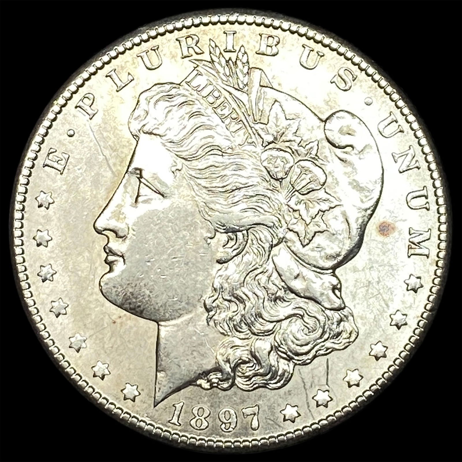 1897-S Silver Morgan Dollar UNCIRCULATED: 1897-S Silver Morgan Dollar UNCIRCULATED