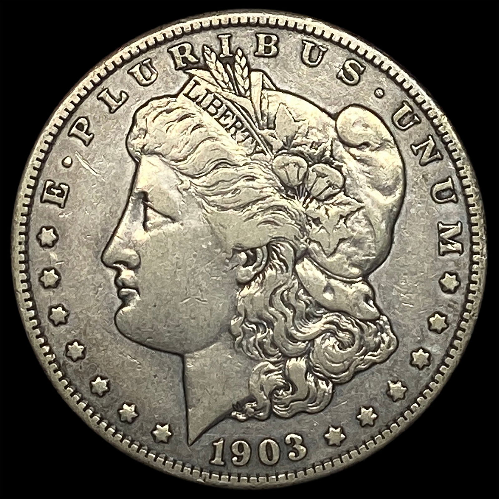 1903-S Silver Morgan Dollar NEARLY UNCIRCULATED (1 of 2)