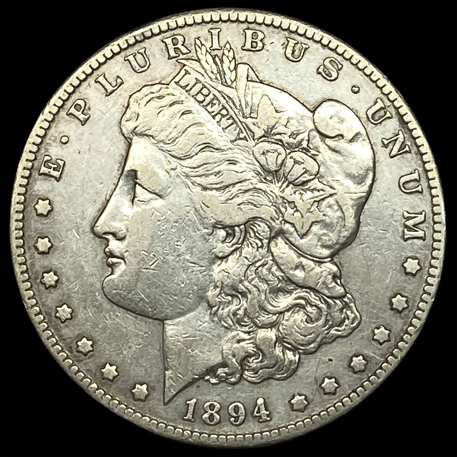 1894-S Silver Morgan Dollar NEARLY UNCIRCULATED (1 of 2)
