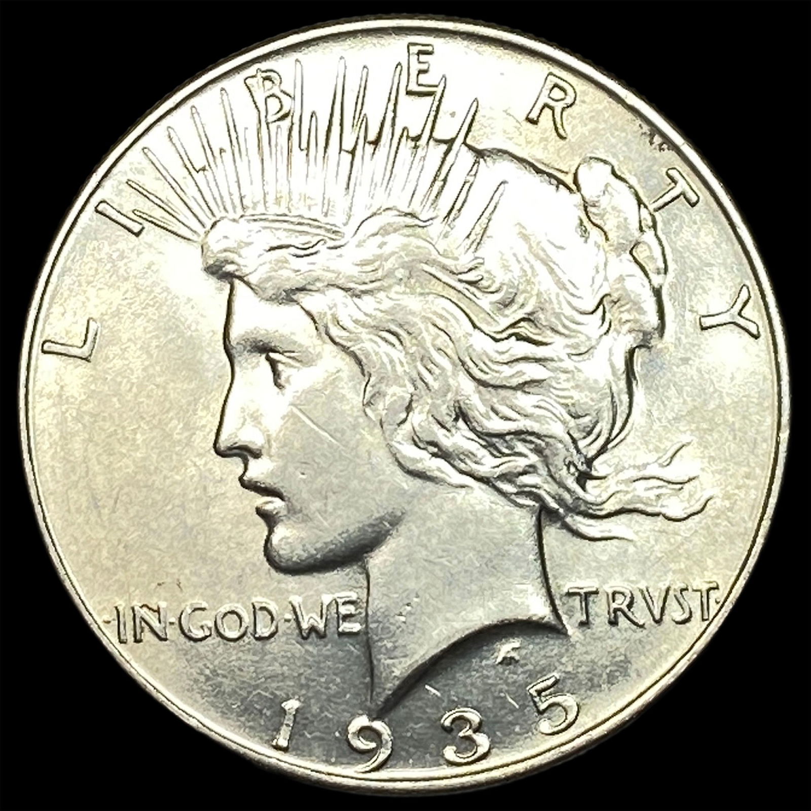 1935 Silver Peace Dollar UNCIRCULATED (1 of 2)