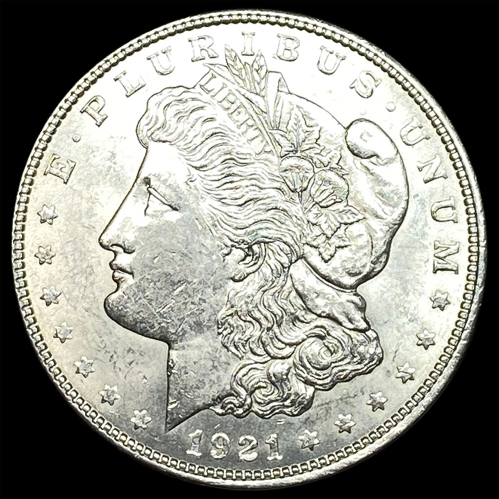 1921 Silver Morgan Dollar UNCIRCULATED: 1921 Silver Morgan Dollar UNCIRCULATED