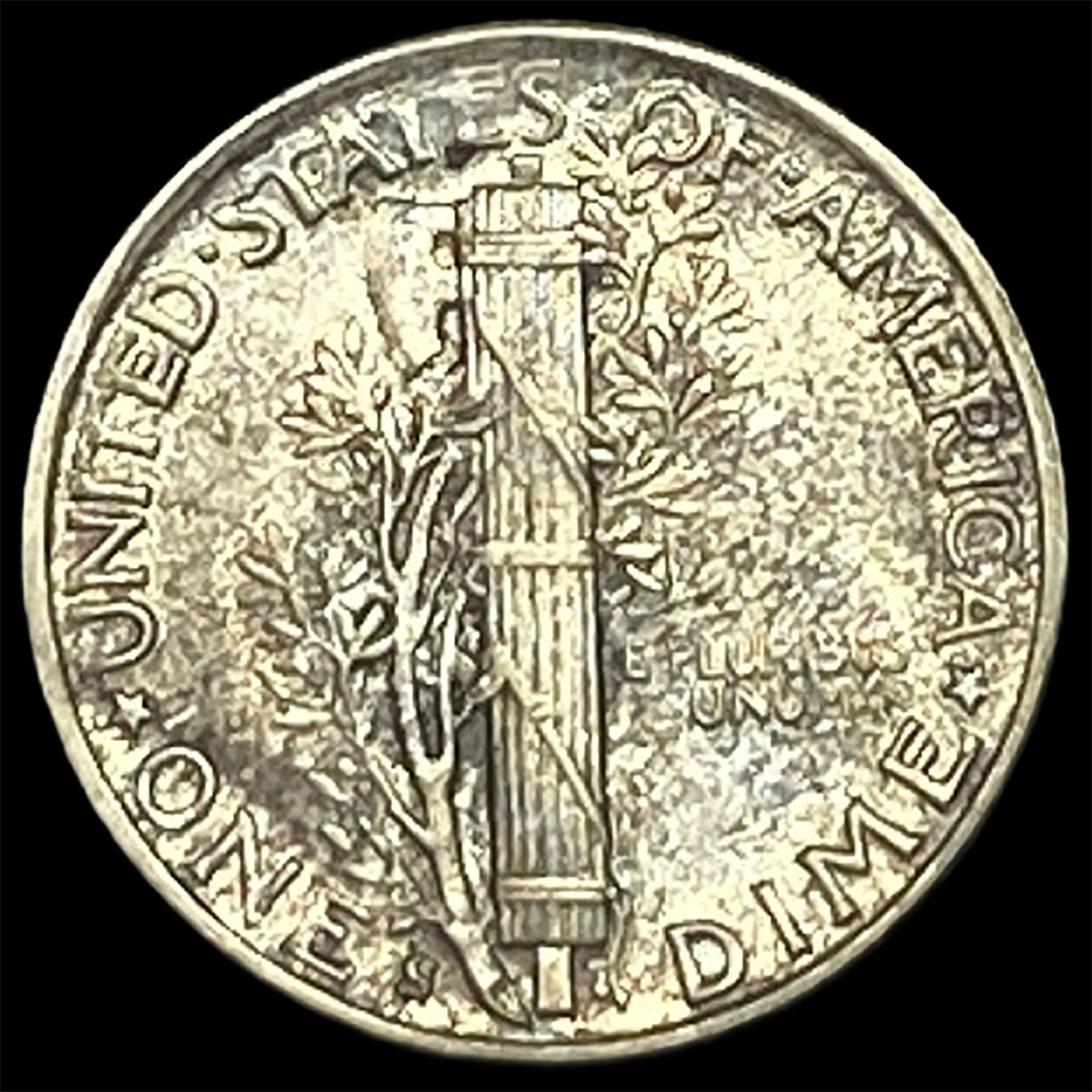 1942 Silver Mercury Dime CHOICE BU - 2