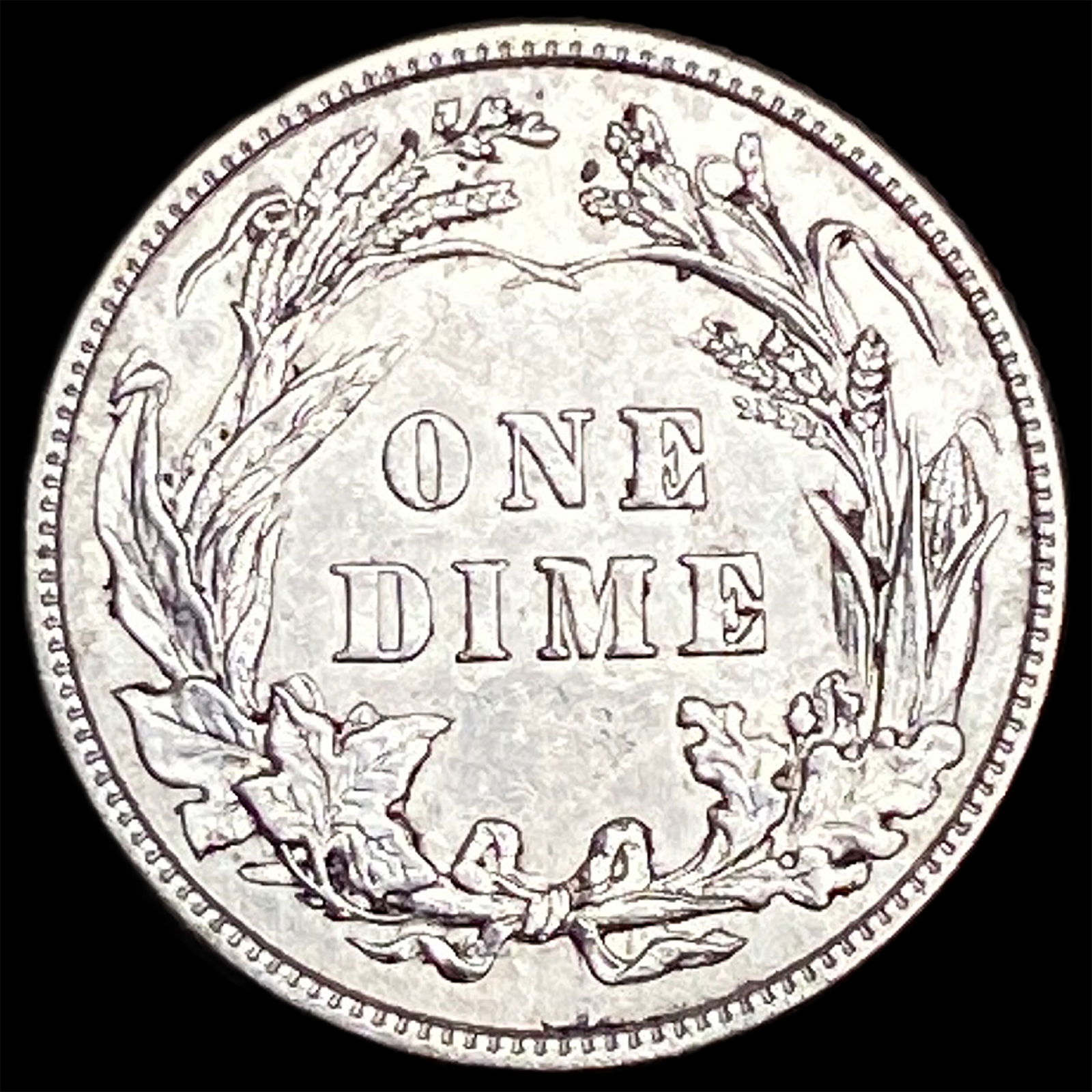 1913 Barber Dime CHOICE AU - 2