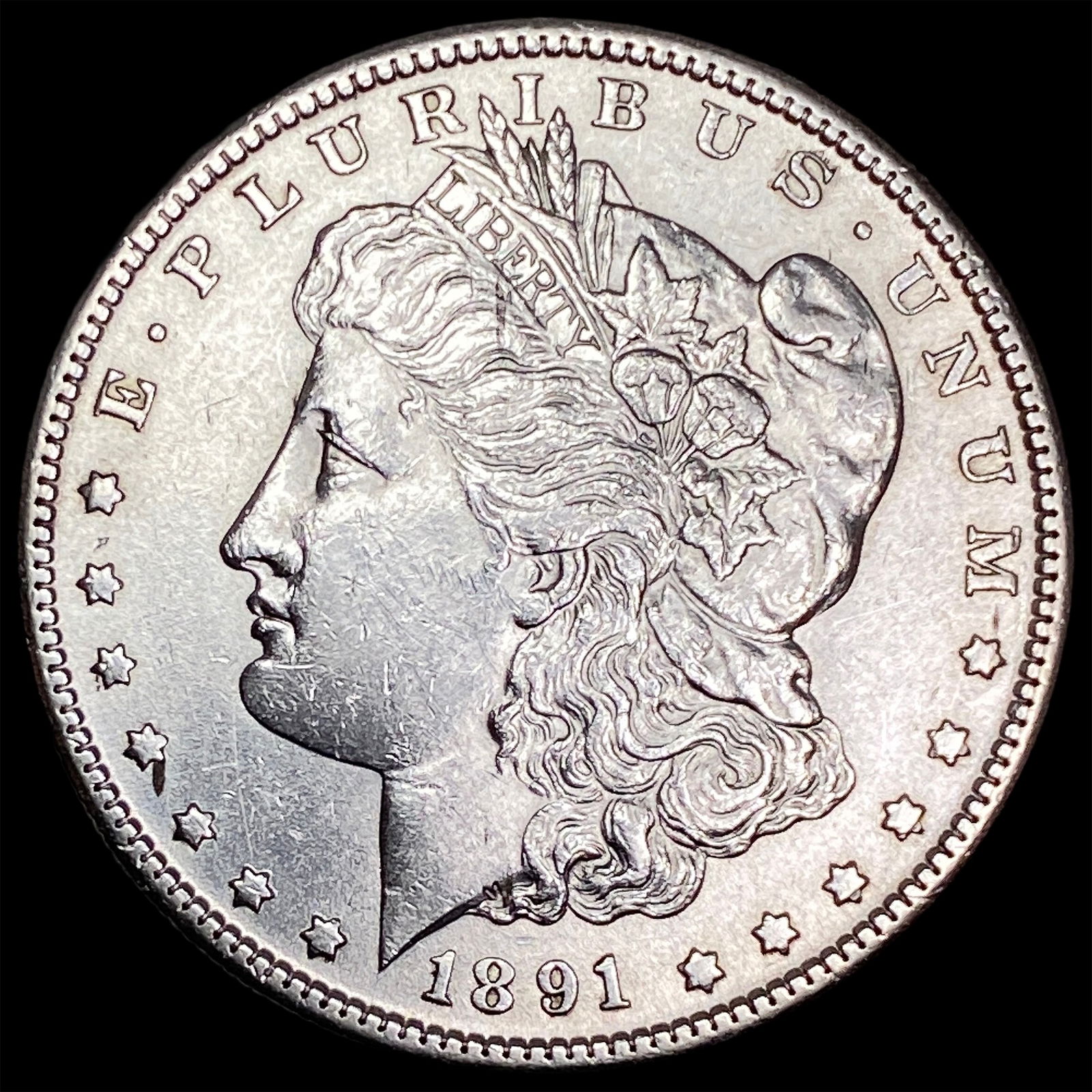1891-S Silver Morgan Dollar UNCIRCULATED: 1891-S Silver Morgan Dollar UNCIRCULATED