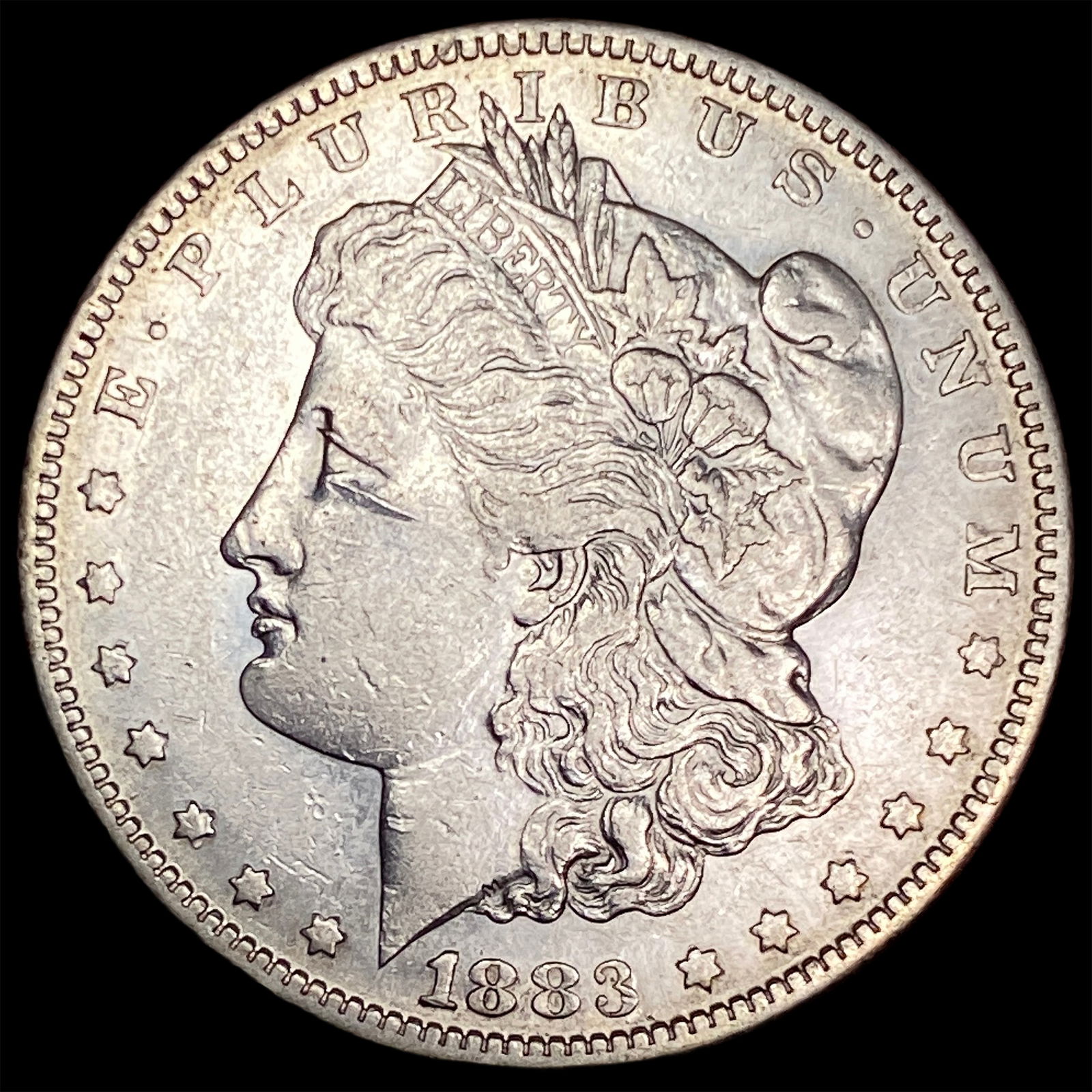 1883-S Silver Morgan Dollar NEARLY UNCIRCULATED: 1883-S Silver Morgan Dollar NEARLY UNCIRCULATED