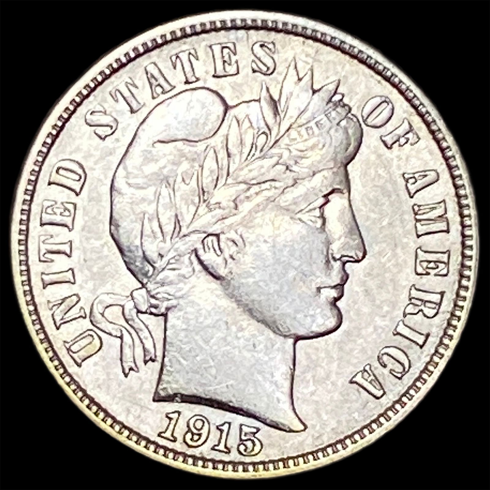 1915 Barber Dime CLOSELY UNCIRCULATED (1 of 2)