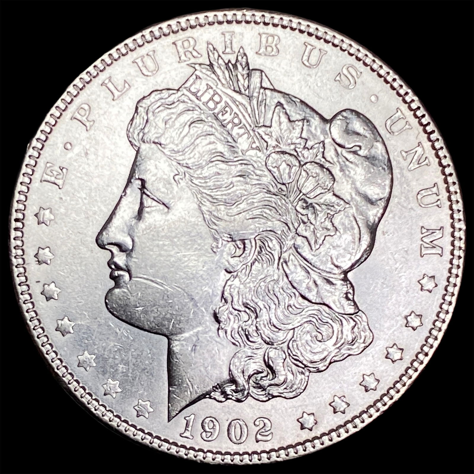 1902 Morgan Silver Dollar CHOICE AU (1 of 2)