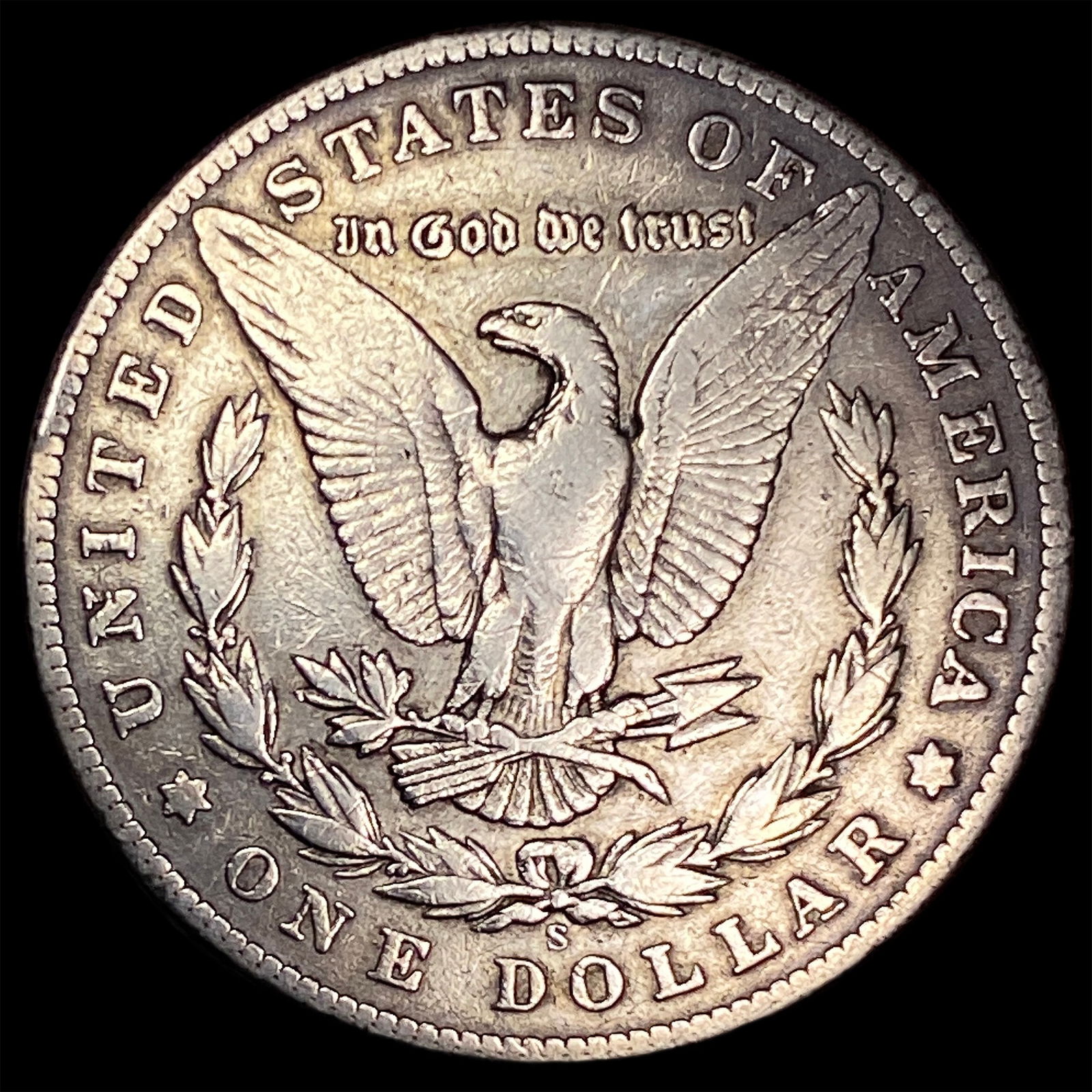 1904-S Silver Morgan Dollar LIGHTLY CIRCULATED - 2