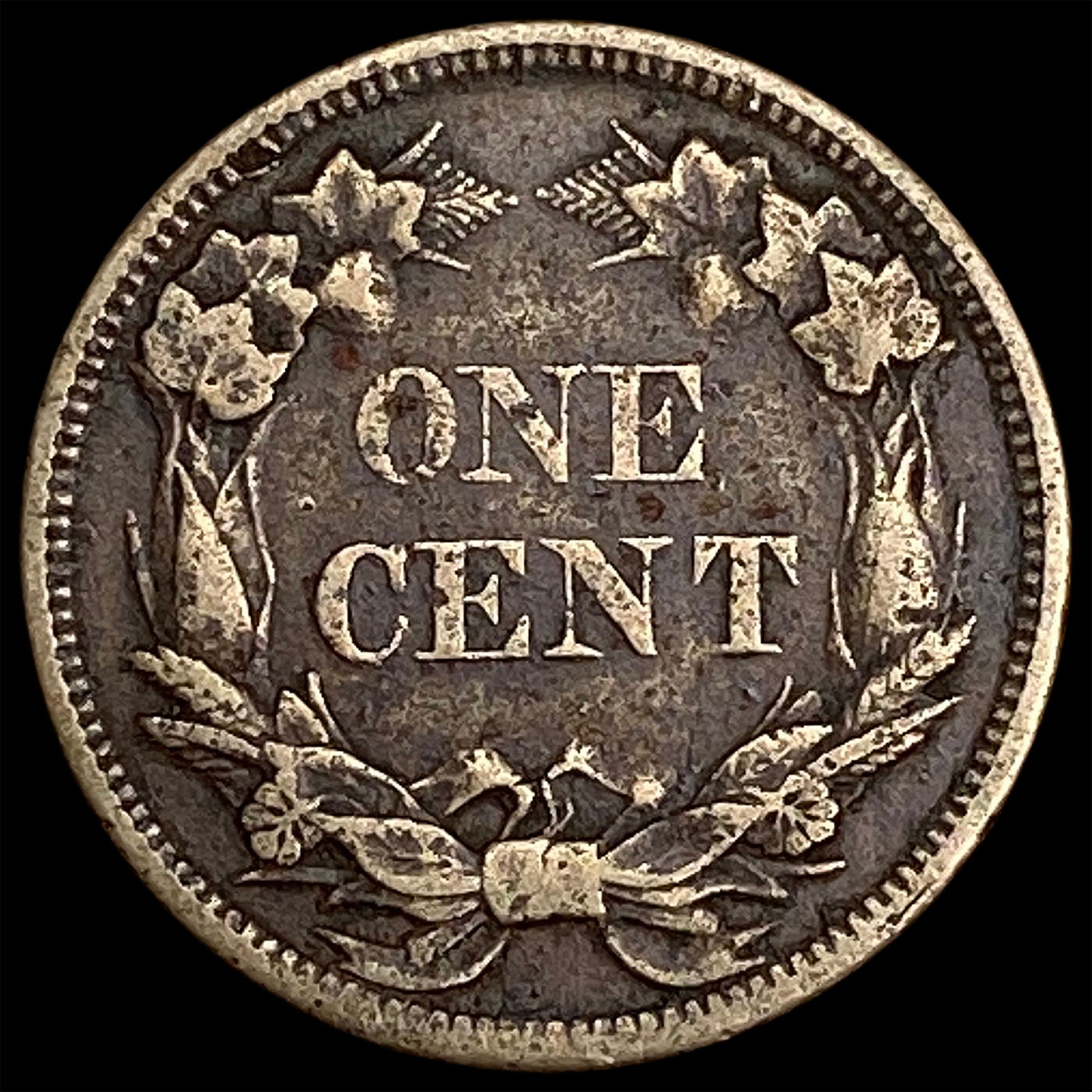 1858 Copper-Nickel Flying Eagle Cent NEARLY UNCIRCULATED - 2