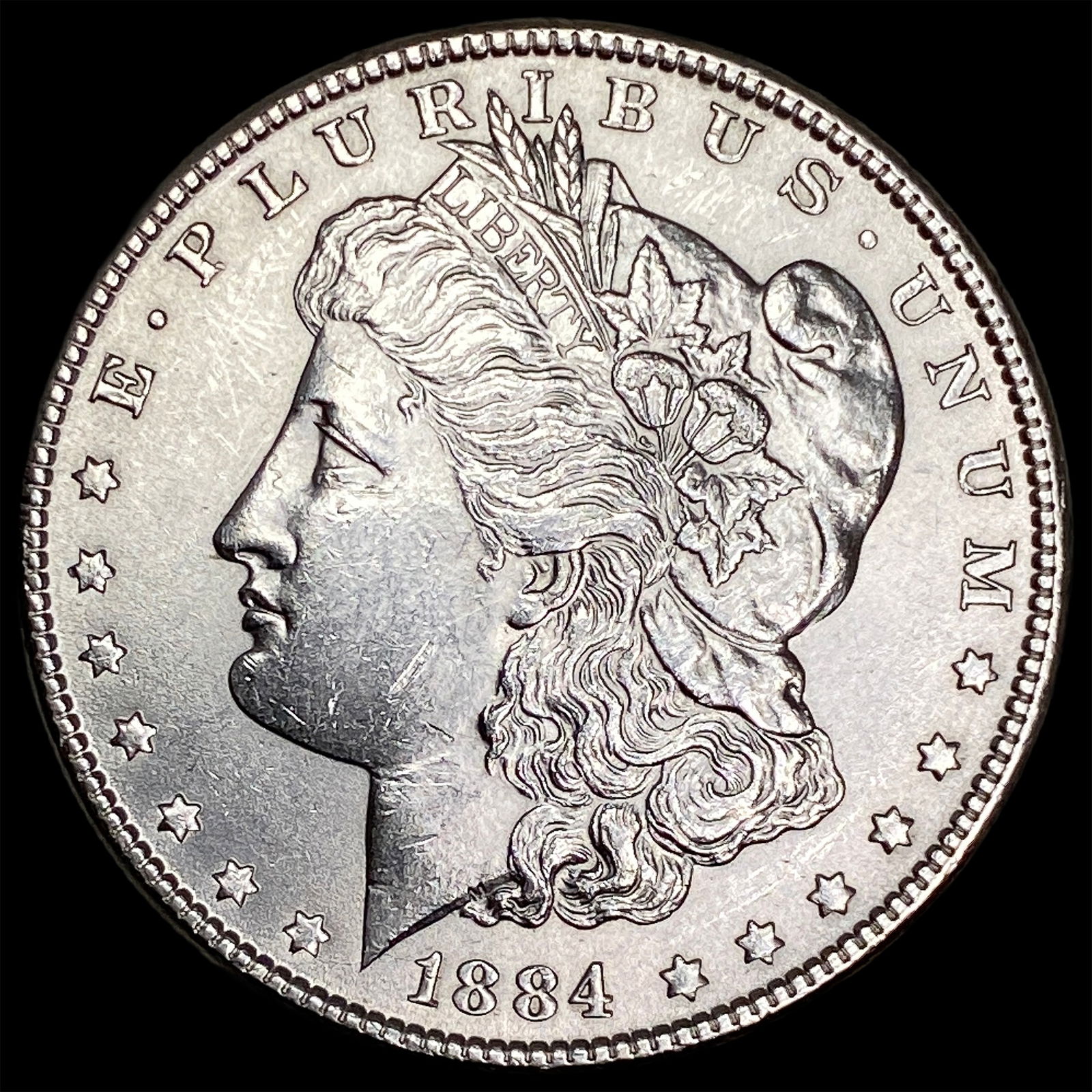 1884 Silver Morgan Dollar UNCIRCULATED: 1884 Silver Morgan Dollar UNCIRCULATED