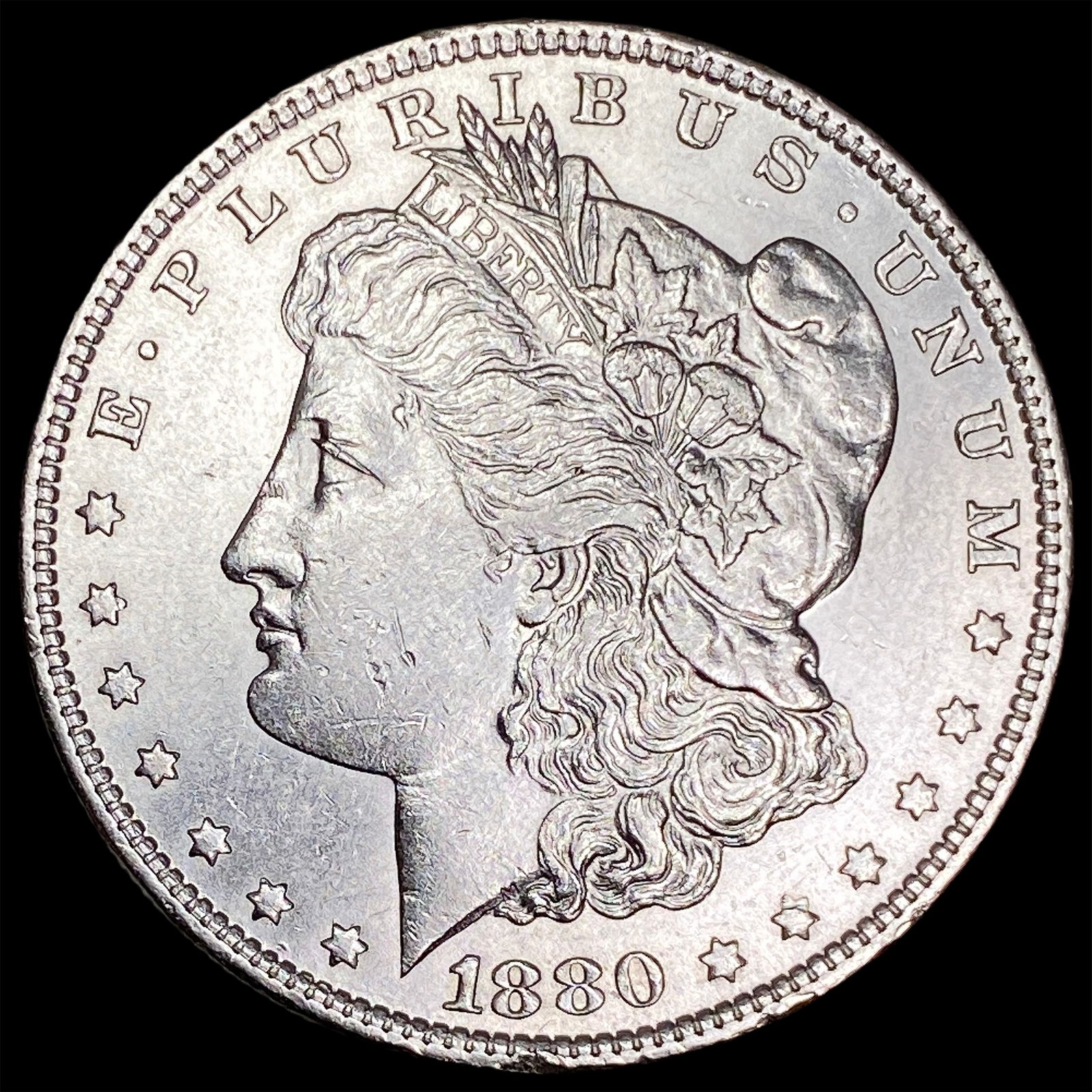1880-S Silver Morgan Dollar UNCIRCULATED: 1880-S Silver Morgan Dollar UNCIRCULATED