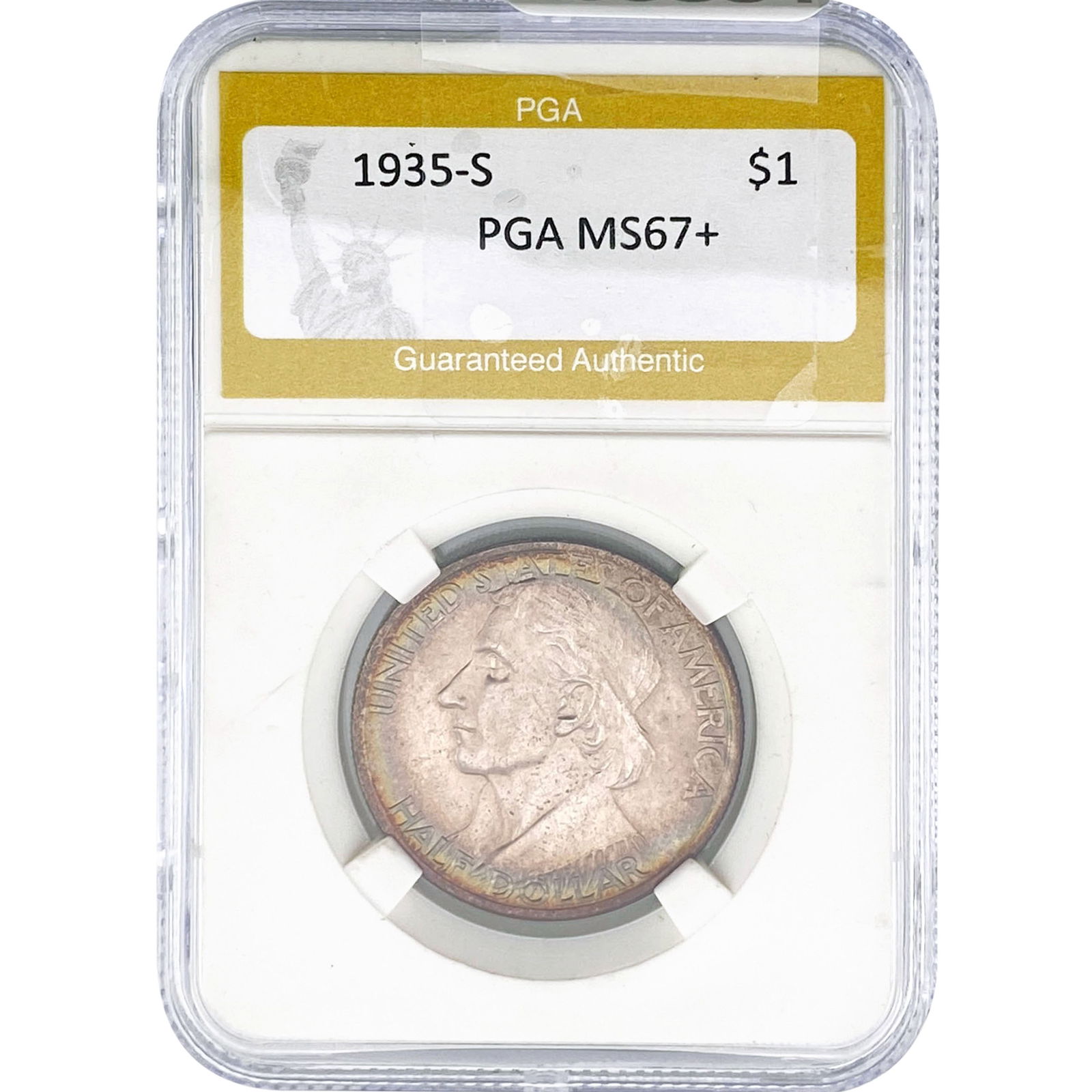 1935-S Morgan Silver Dollar PGA MS67+ (1 of 2)