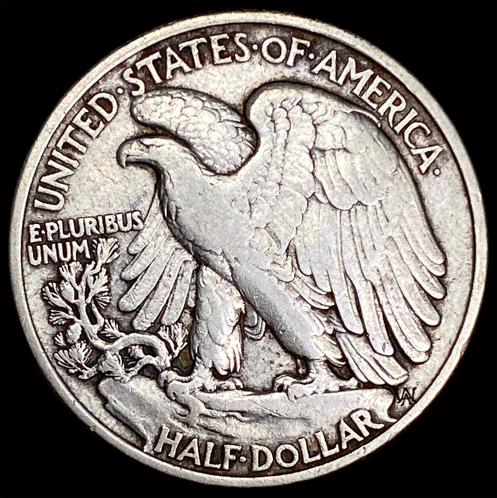 1920 Silver Half Dollar Walking Liberty LIGHTLY CIRCULATED - 2