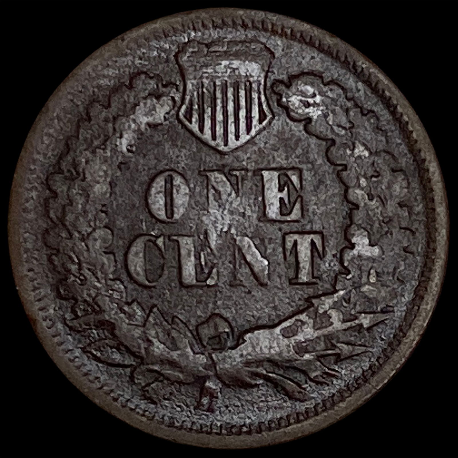 1867 Indian Head Cent NICELY CIRCULATED - 2