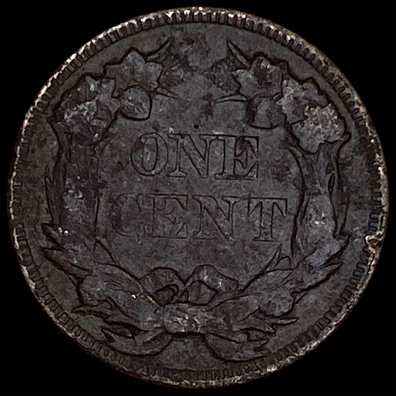 1858 Copper-Nickel Flying Eagle Cent NICELY CIRCULATED - 2