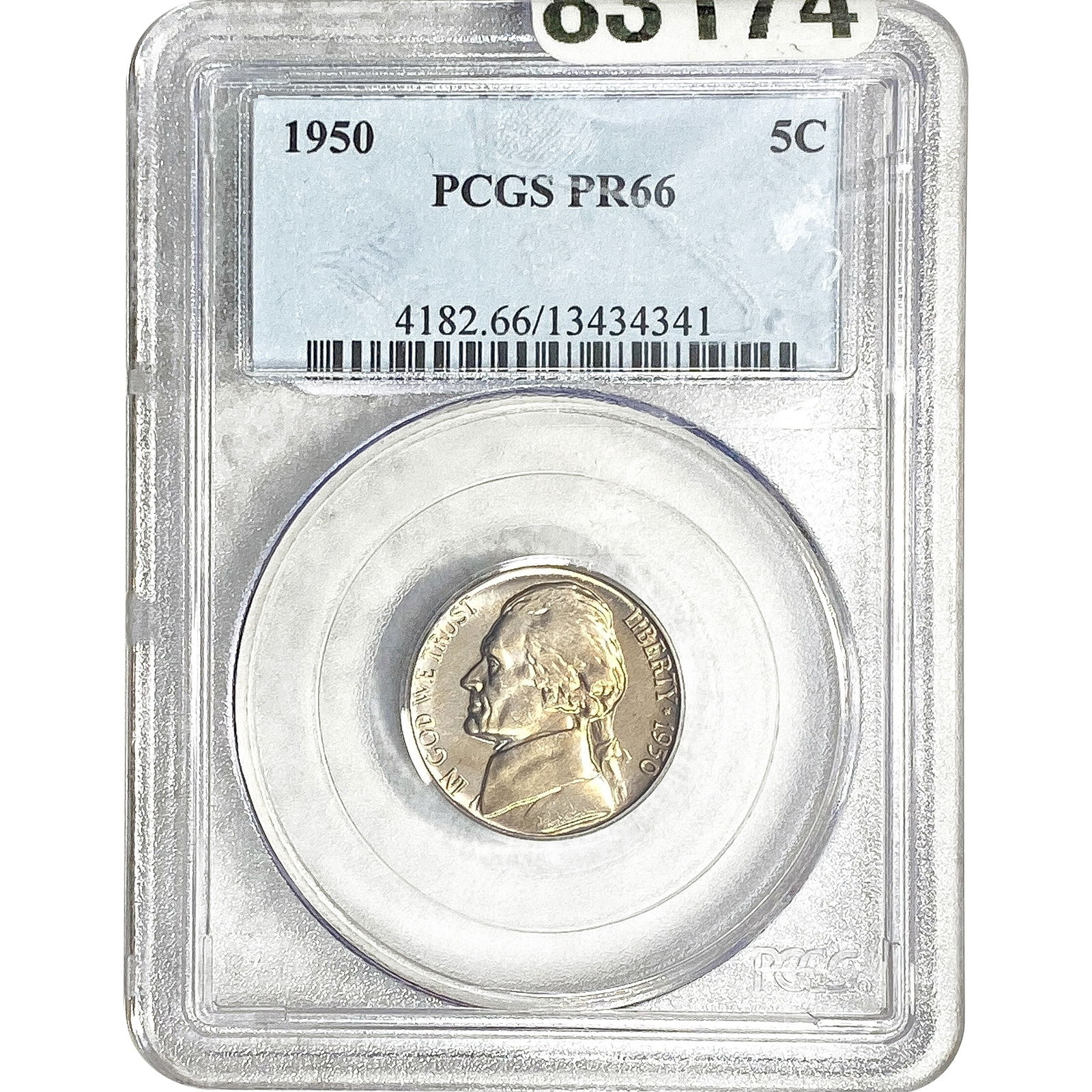 1950 Jefferson Nickel PCGS PR66 (1 of 2)