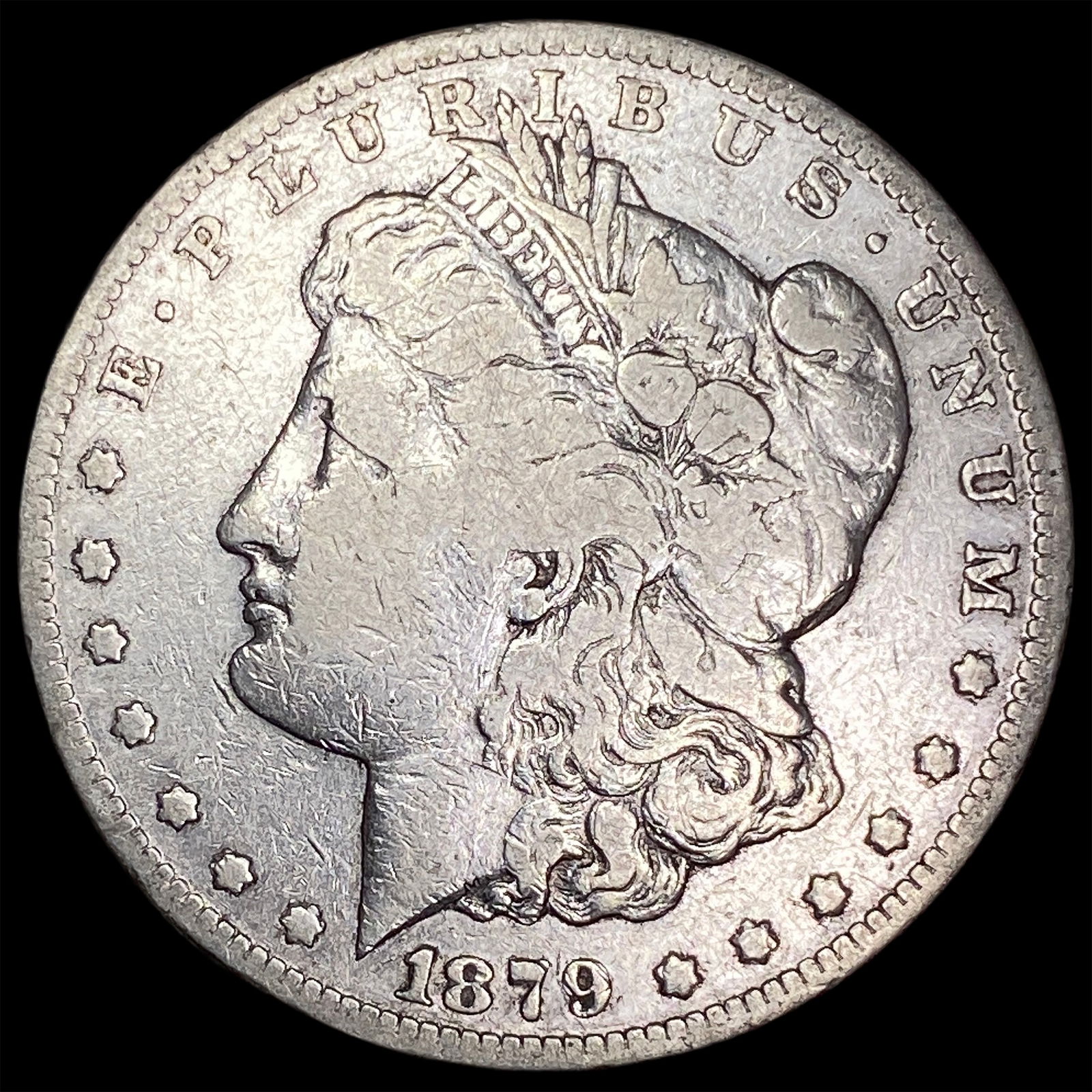 1879-S Silver Morgan Dollar LIGHTLY CIRCULATED (1 of 2)