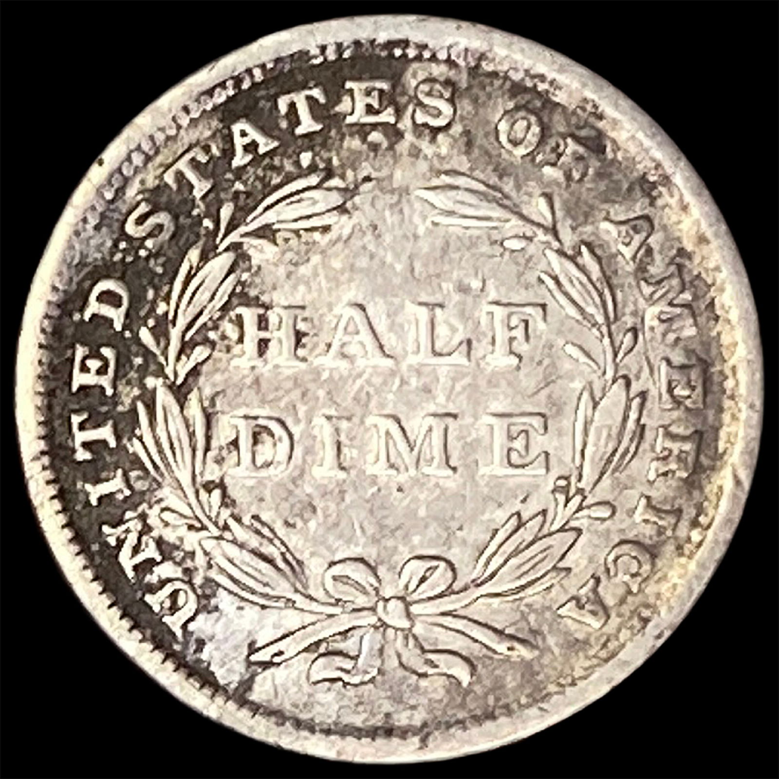 1840 Seated Liberty Half Dime NEARLY UNCIRCULATED - 2