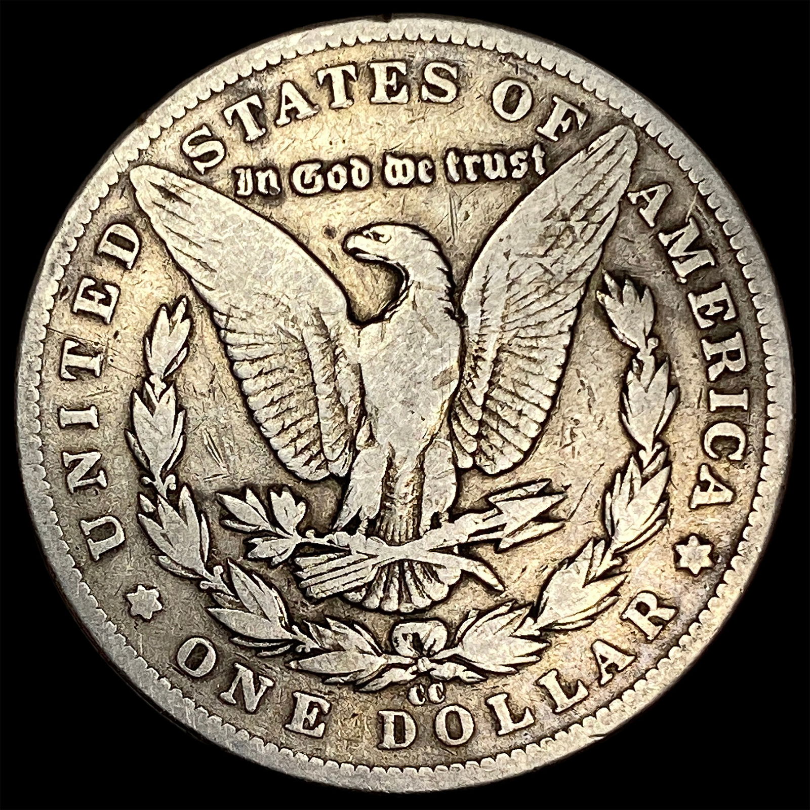 1892-CC Silver Morgan Dollar NICELY CIRCULATED - 2