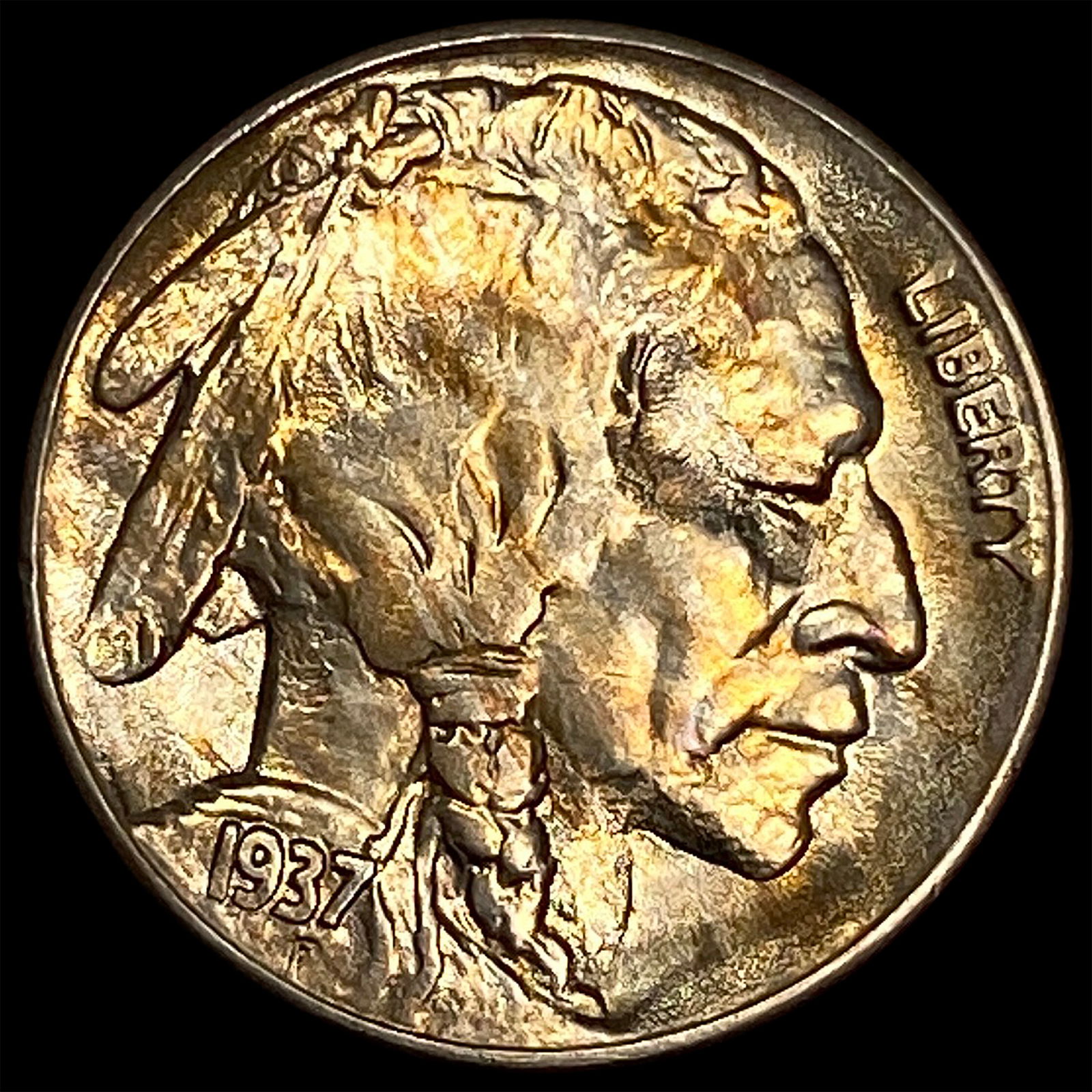 1937-S Nickel Five Cents Buffalo UNCIRCULATED (1 of 2)