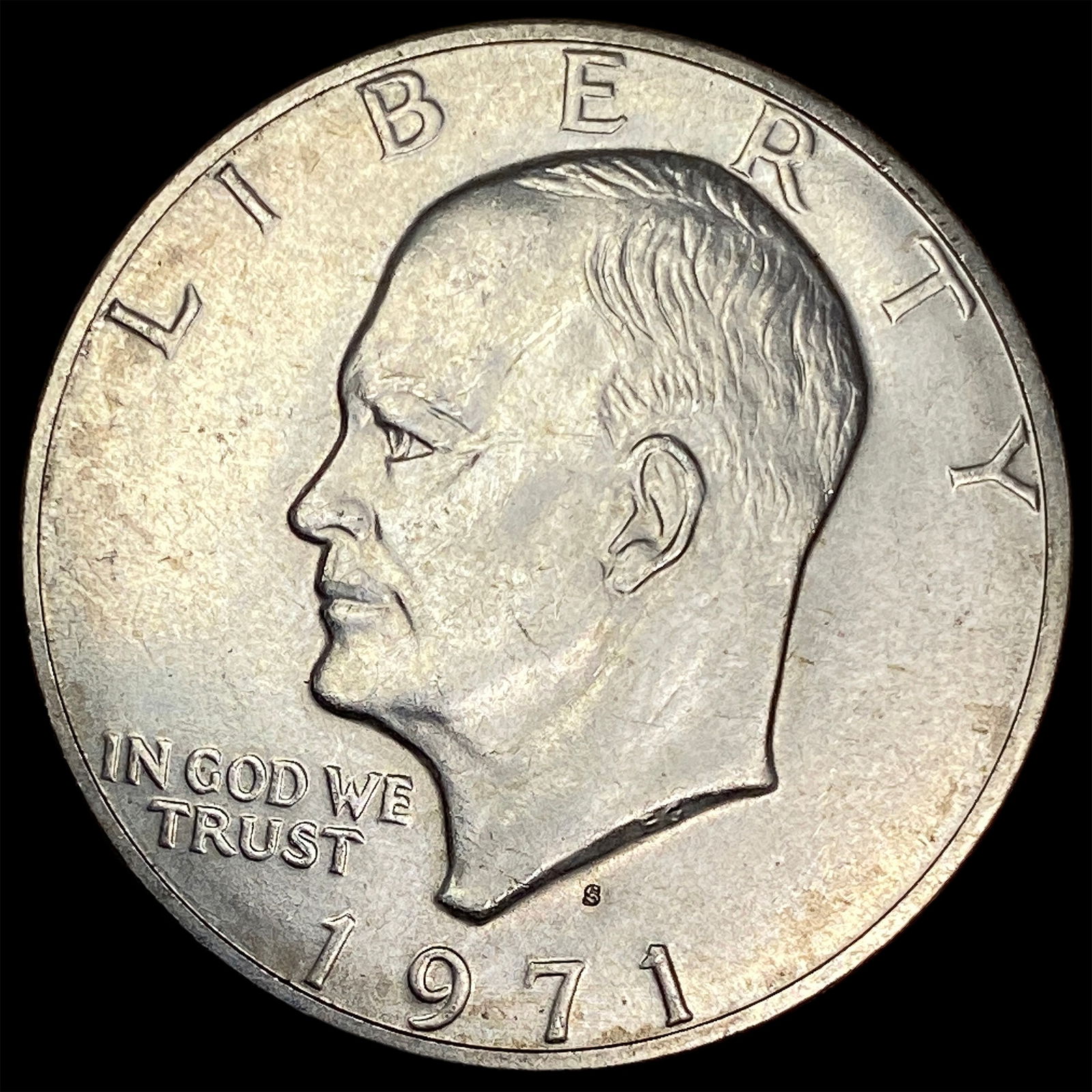 1971-S Eisenhower Silver Dollar CHOICE AU (1 of 2)
