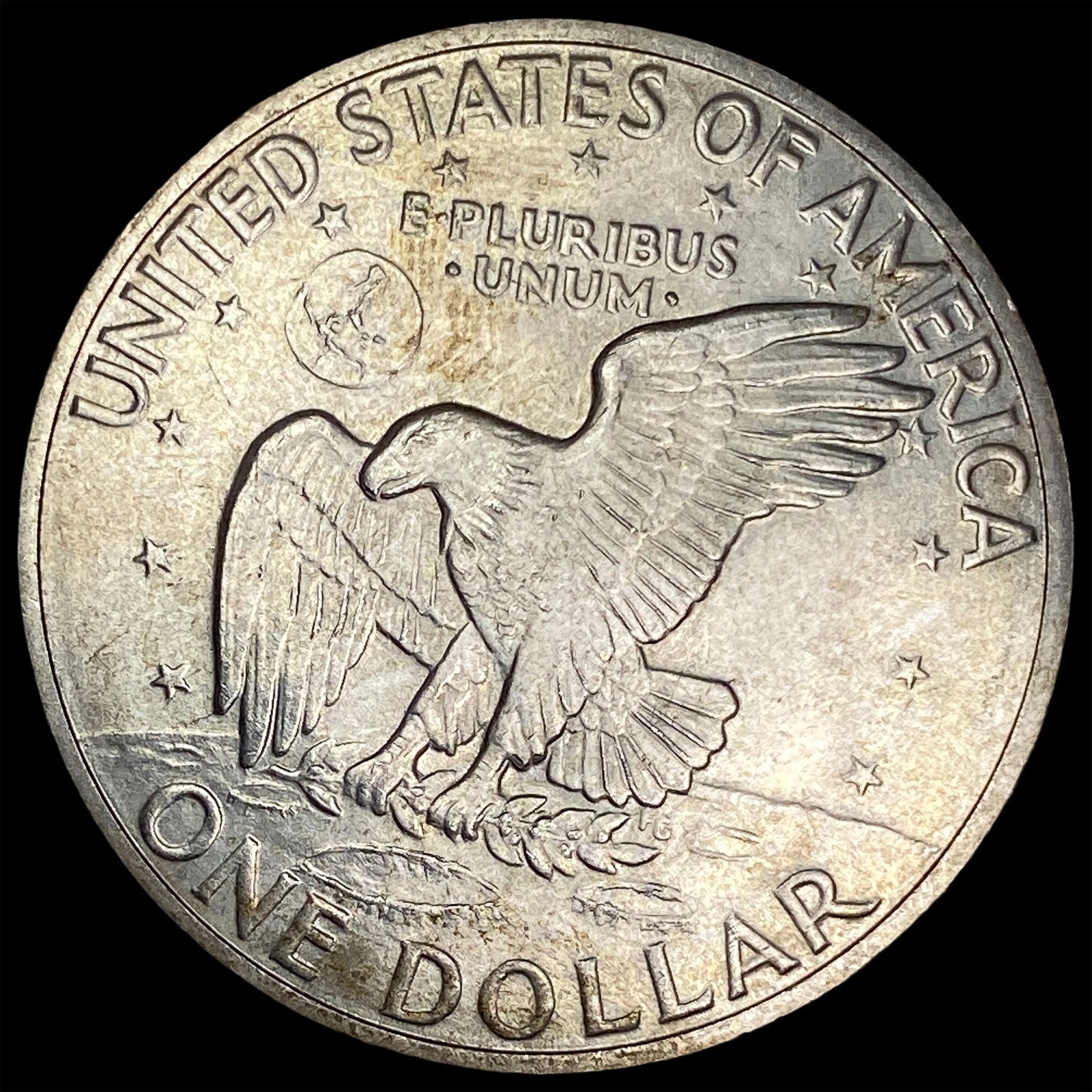 1971-S Eisenhower Silver Dollar CHOICE AU - 2