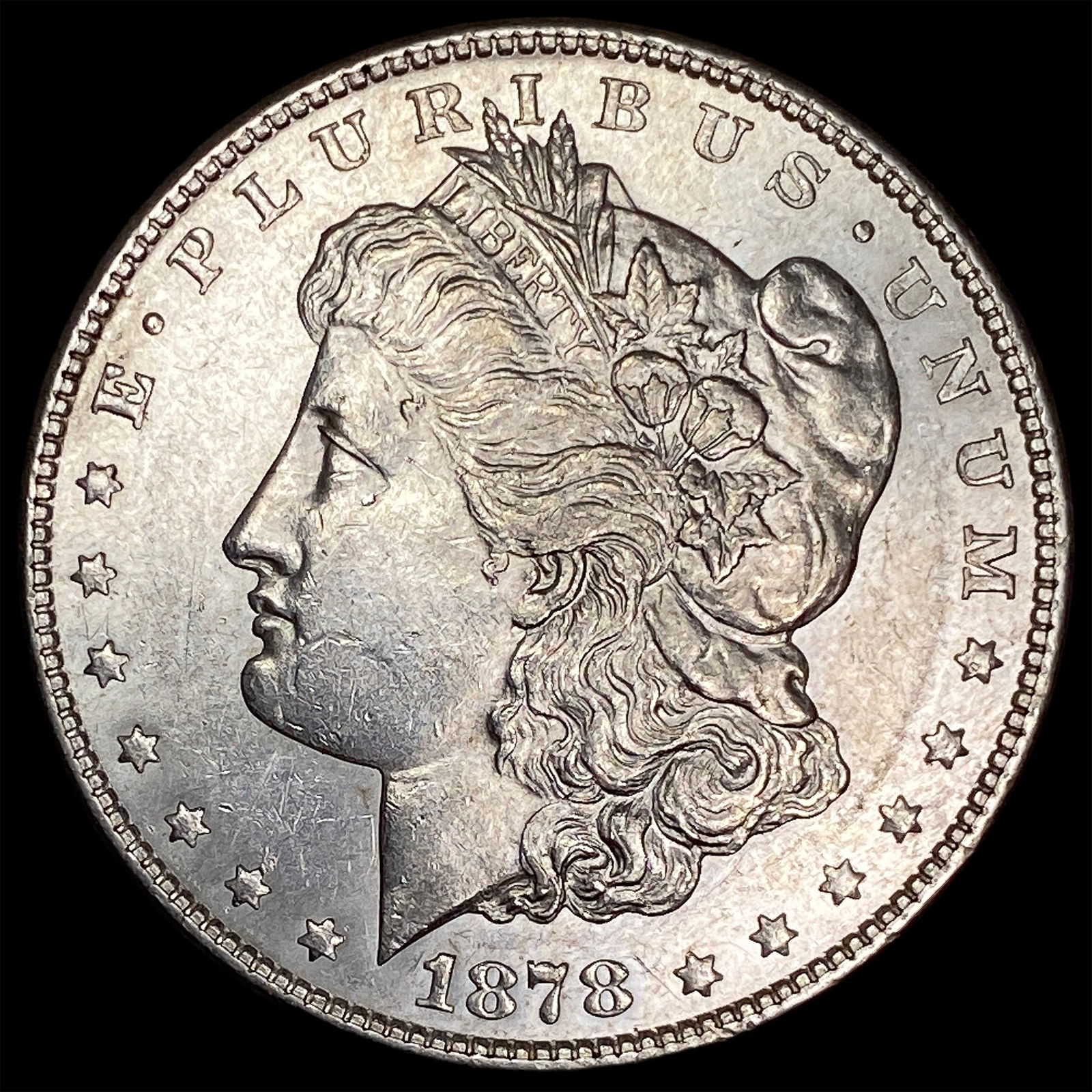1878-S Silver Morgan Dollar UNCIRCULATED: 1878-S Silver Morgan Dollar UNCIRCULATED